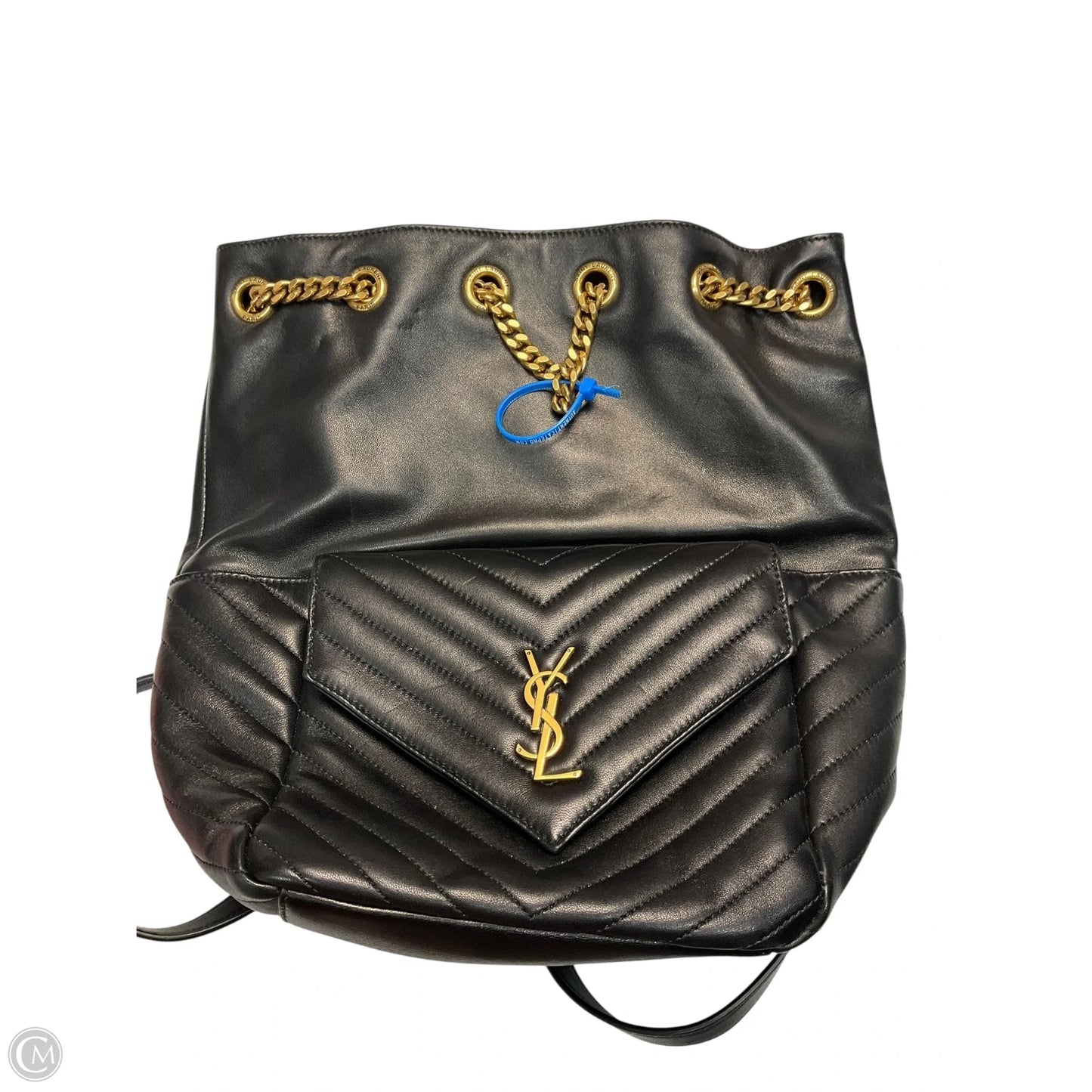 Backpack Luxury Designer By Yves Saint Laurent, Size: Medium