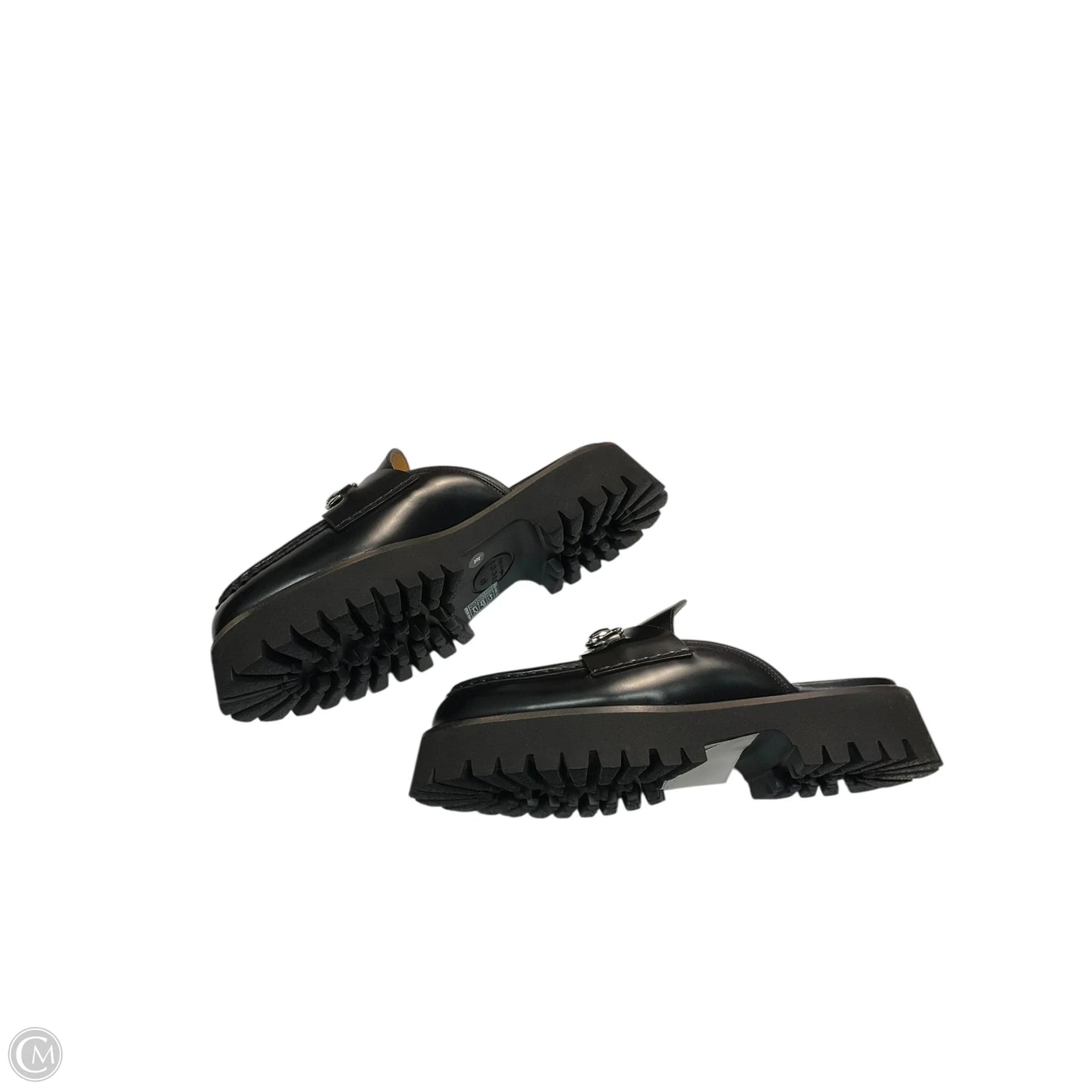 Shoes Luxury Designer By Gucci In Black, Size: 9