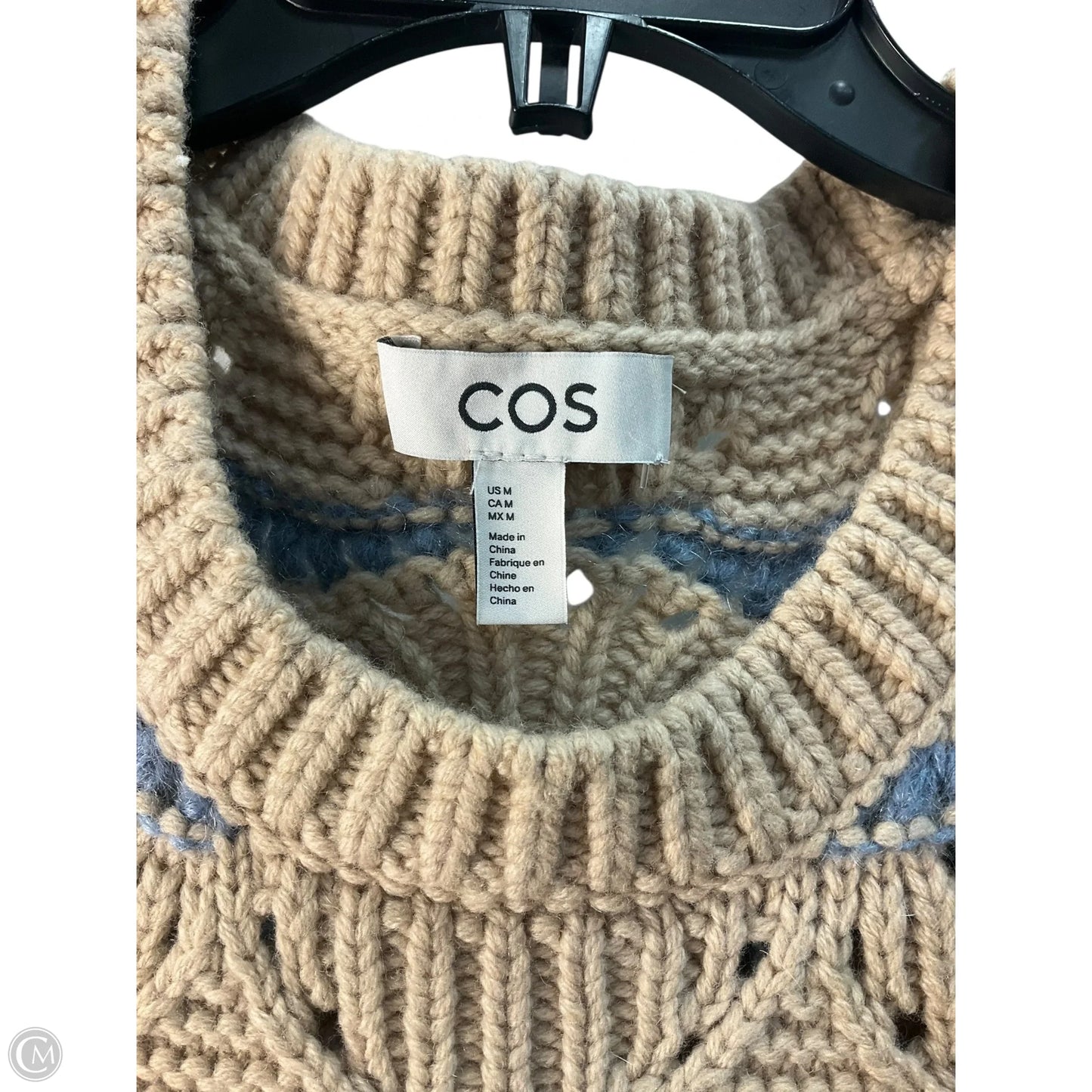 Sweater By Cos In Cream, Size: M
