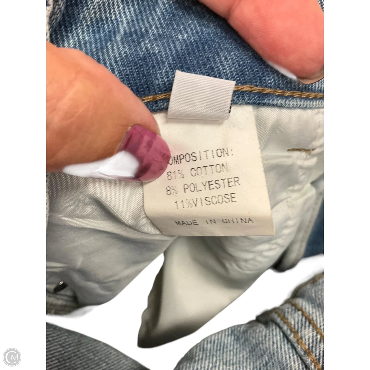 Skirt Midi By Clothes Mentor In Blue Denim, Size: S