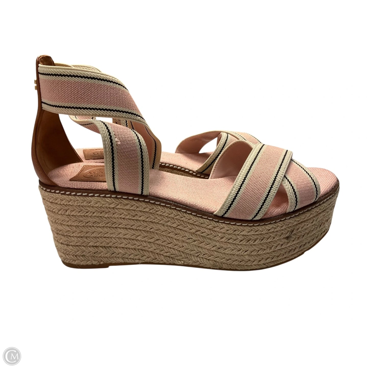 Sandals Designer By Tory Burch In Pink, Size: 7.5