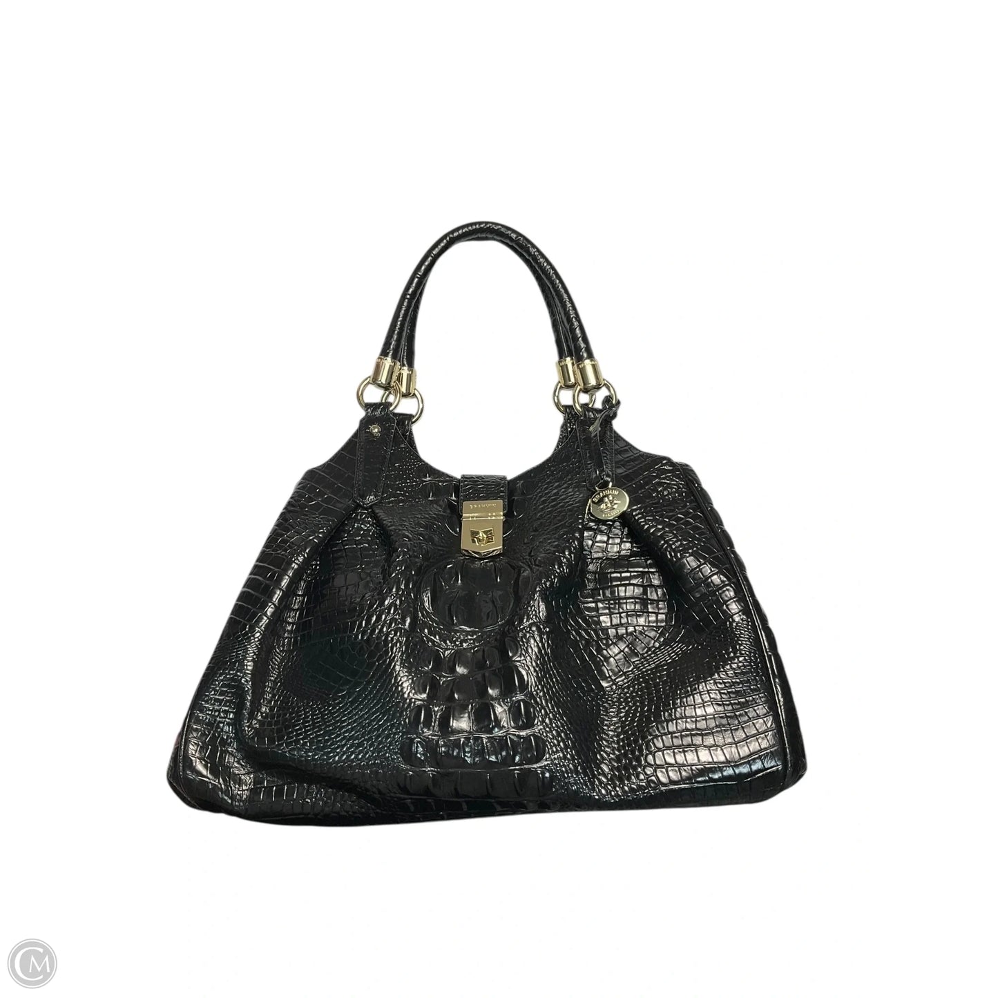 Handbag Designer By Brahmin, Size: Large