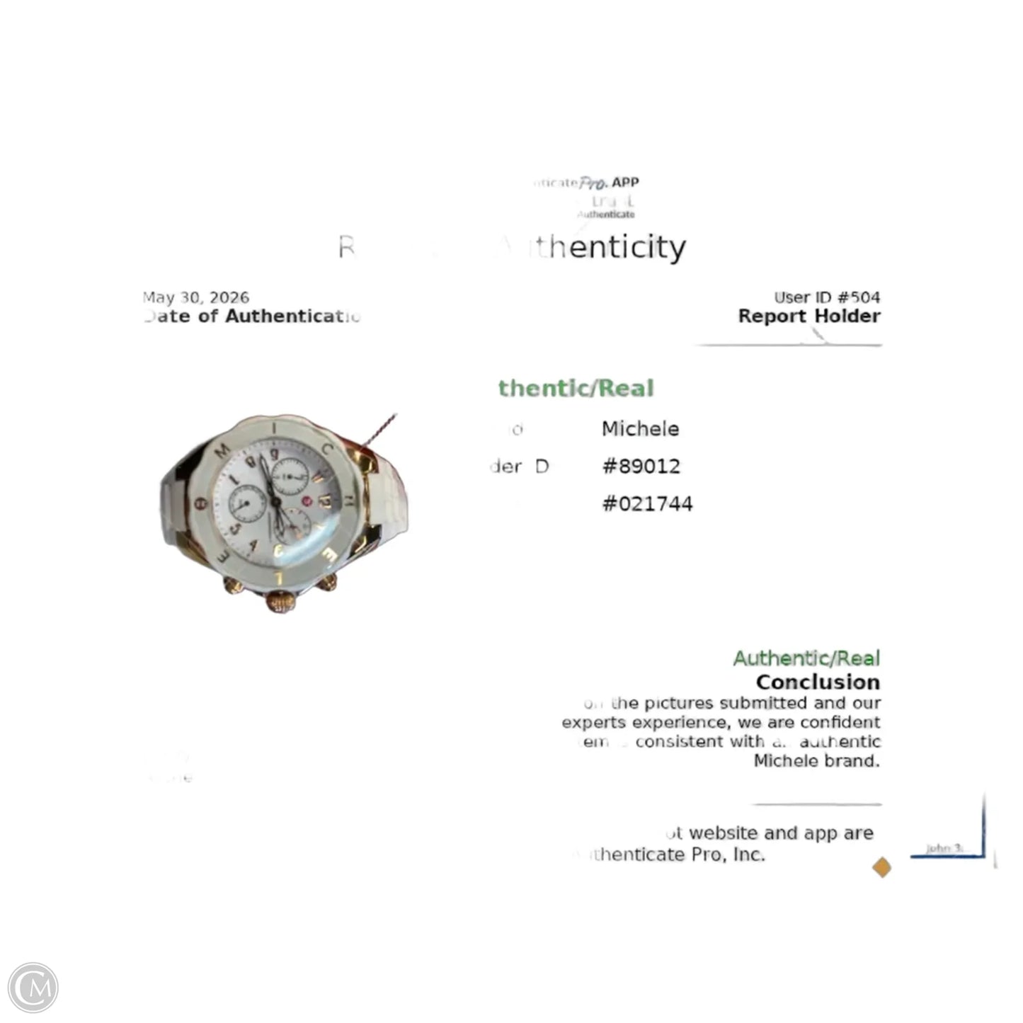 Watch Luxury Designer By Michele