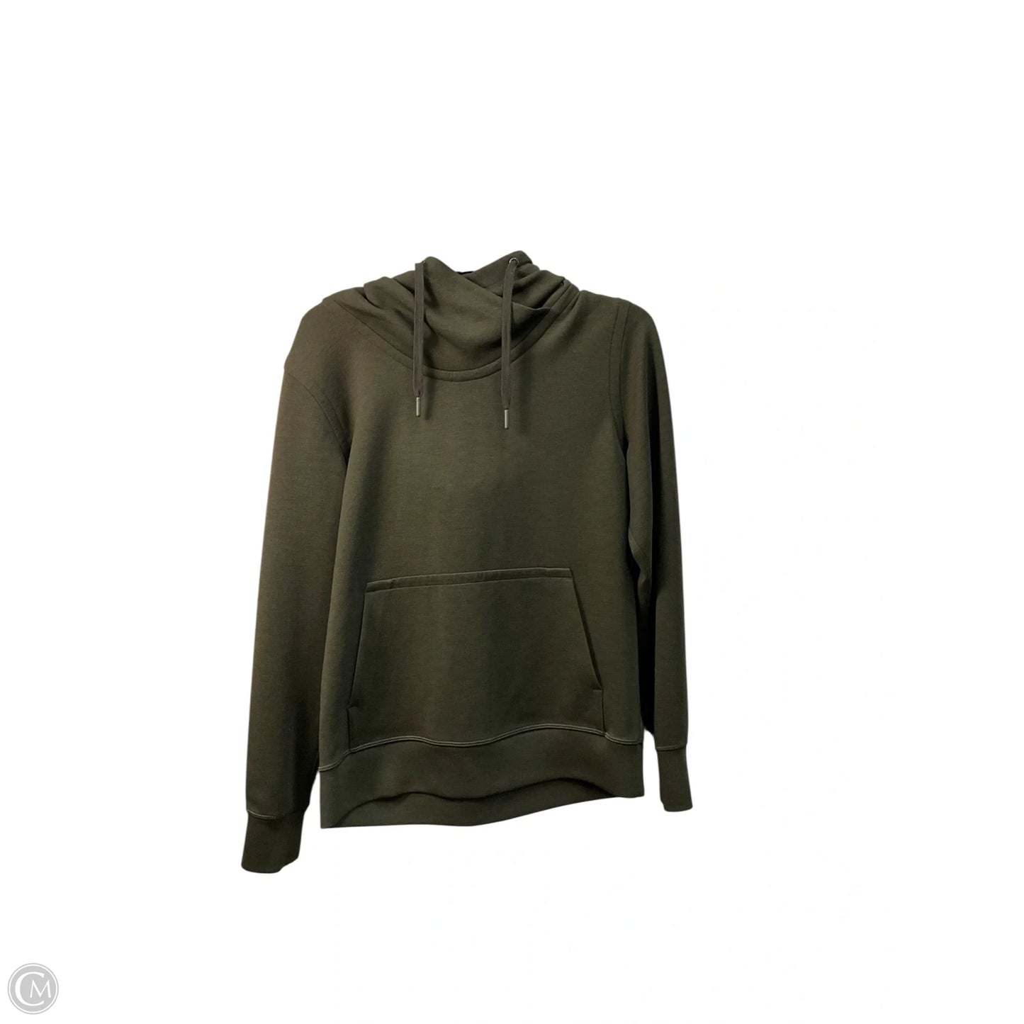 Athletic Sweatshirt Hoodie By Lululemon In Green, Size: S