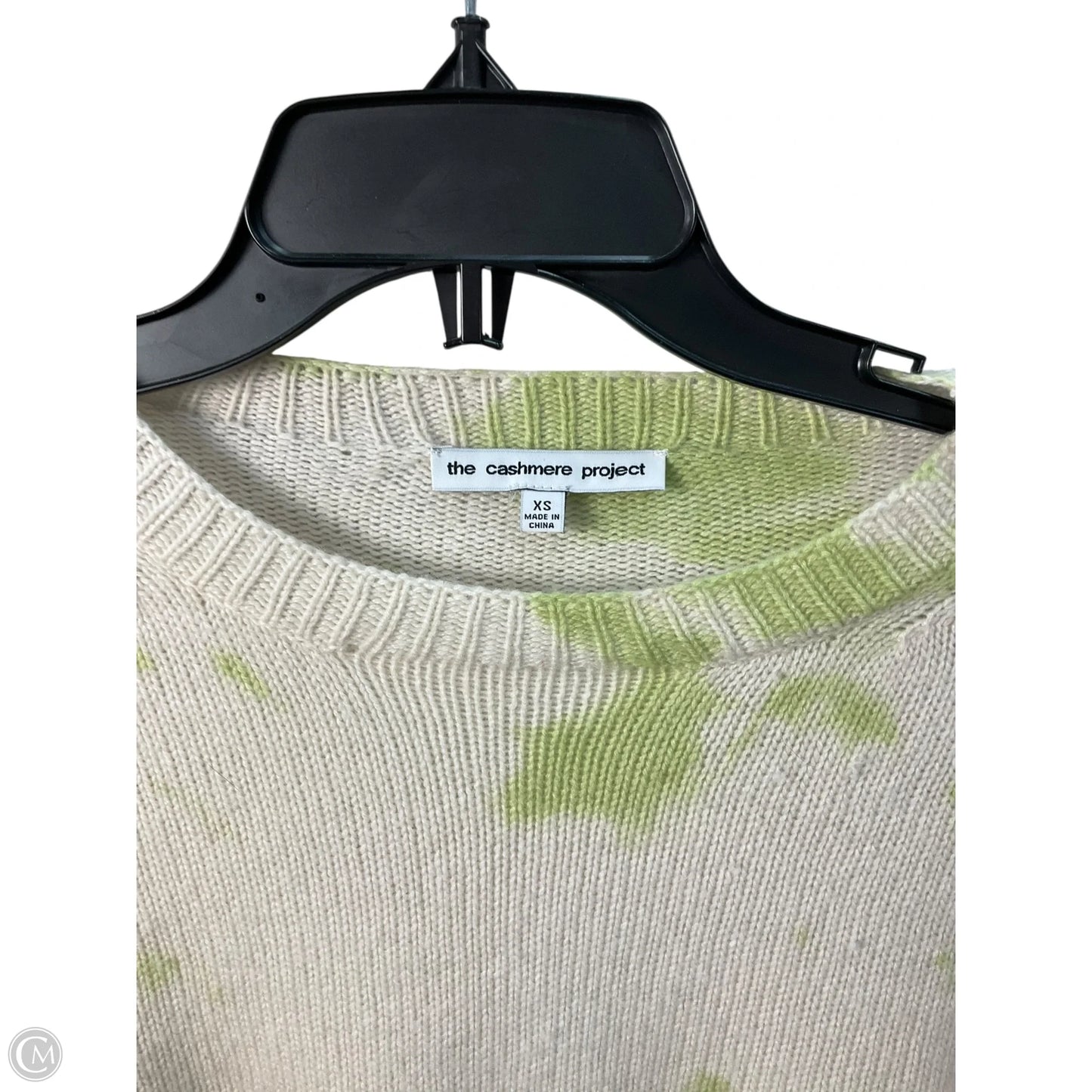 Sweater Cashmere By Saks Fifth Avenue In White, Size: Xs