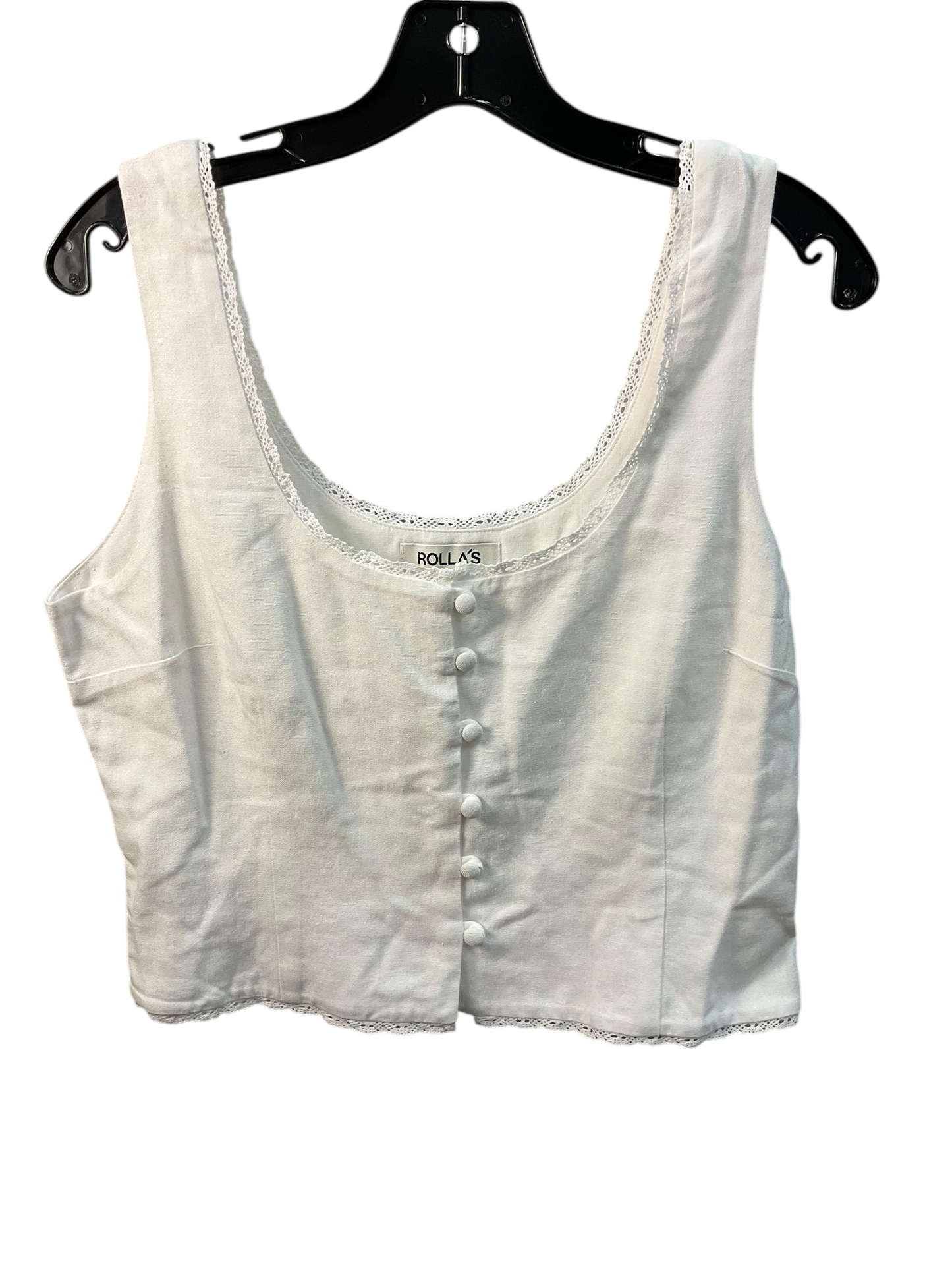 Top Sleeveless By Rollas Size: Xl
