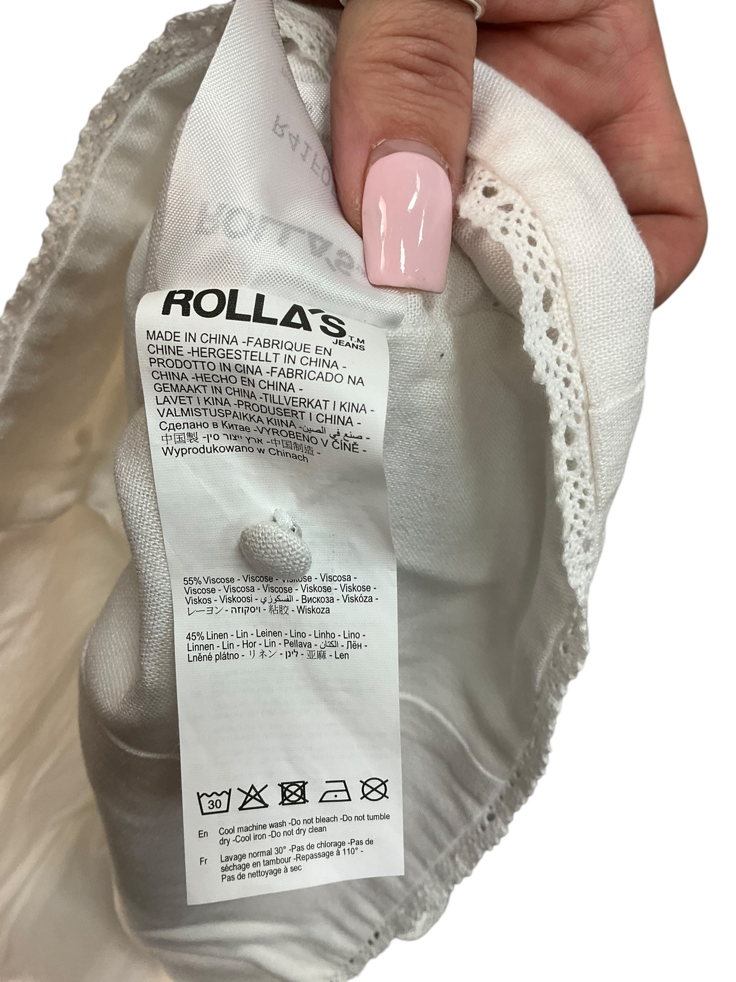 Top Sleeveless By Rollas Size: Xl