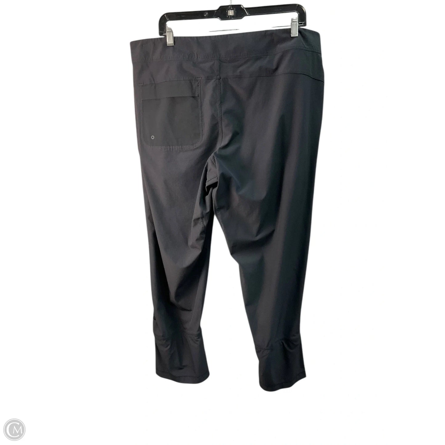 Athletic Pants By Lululemon In Black, Size: Xl