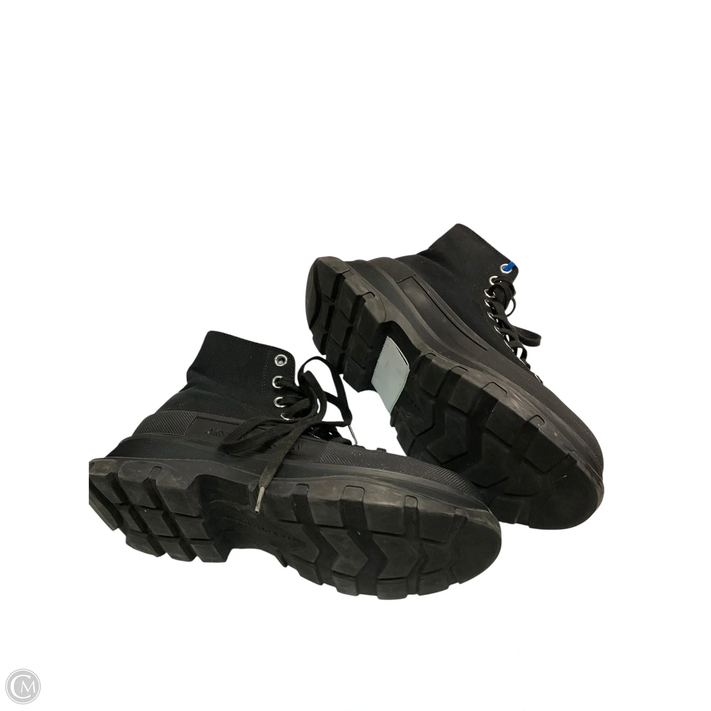 Shoes Luxury Designer By Alexander Mcqueen In Black, Size: 8