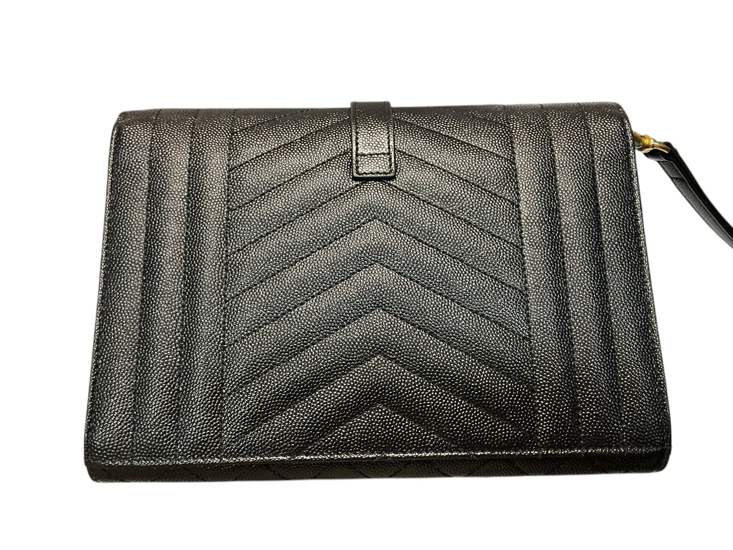 Wristlet Luxury Designer By Yves Saint Laurent Size: Small
