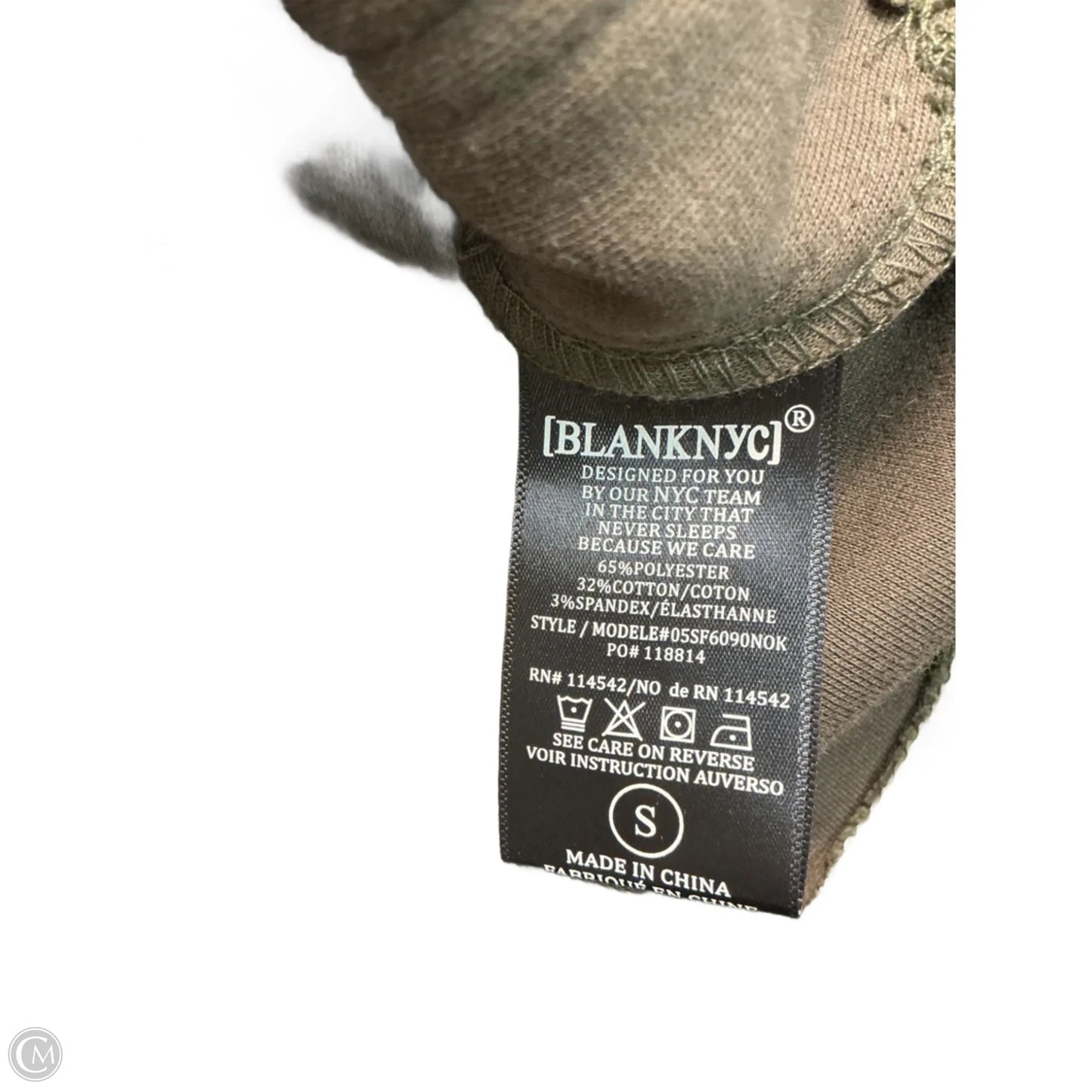 Jacket Fleece By Blanknyc In Green, Size: S