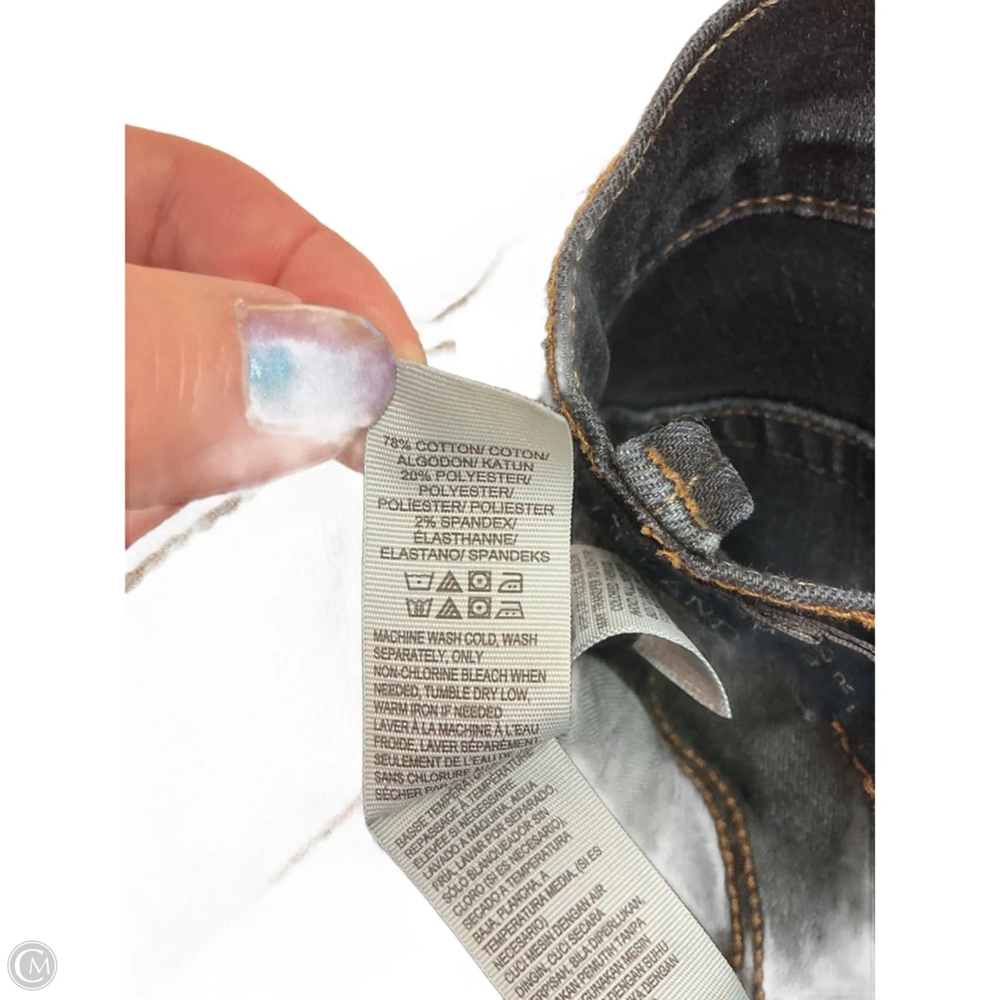 Jeans Straight By Lucky Brand In Blue, Size: 4