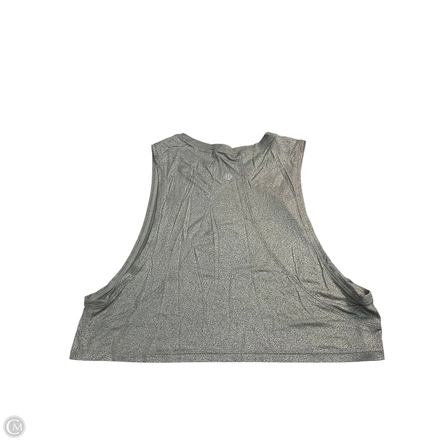 Athletic Tank Top By Lululemon In Grey, Size: M