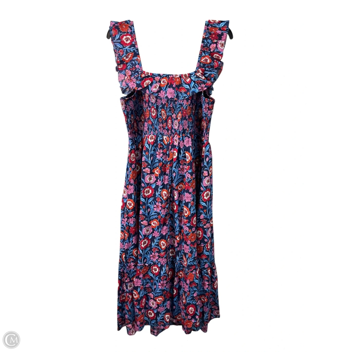 Dress Casual Maxi By Vineyard Vines In Blue, Size: M