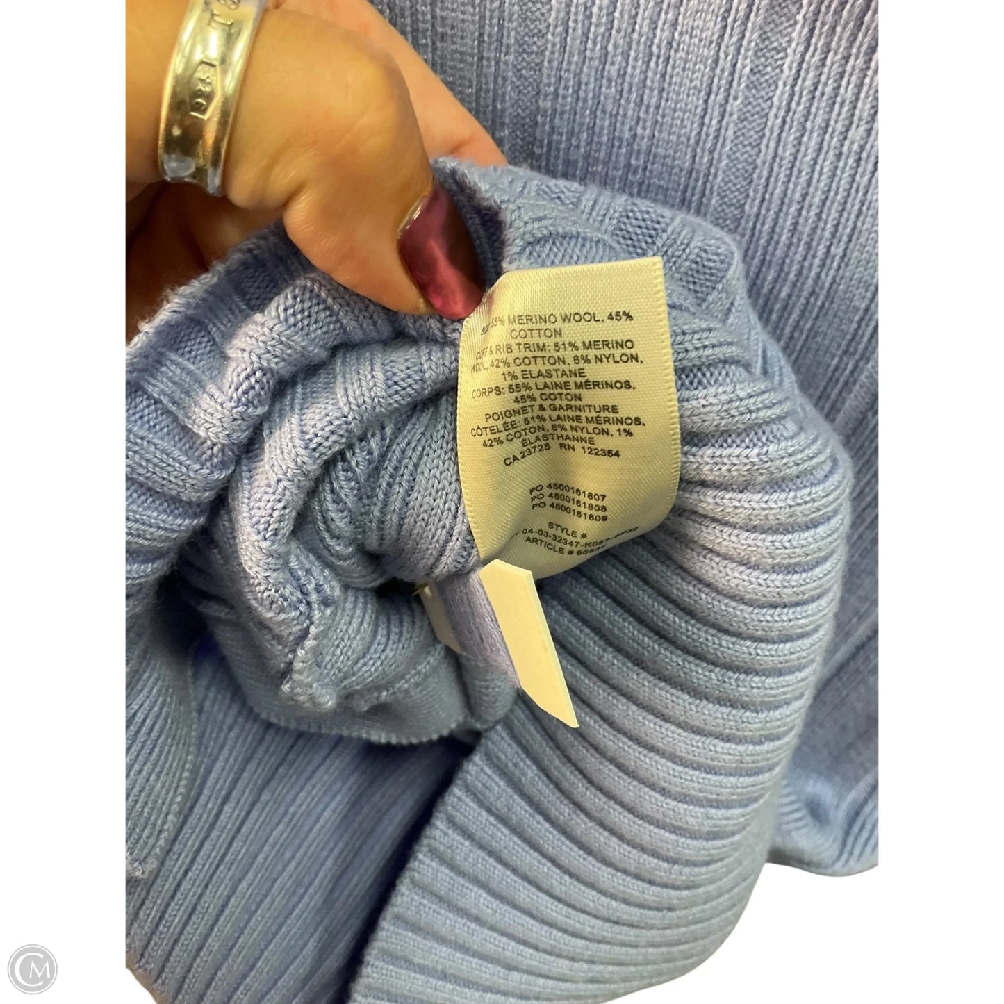 Sweater By Wilfred In Blue, Size: Xs