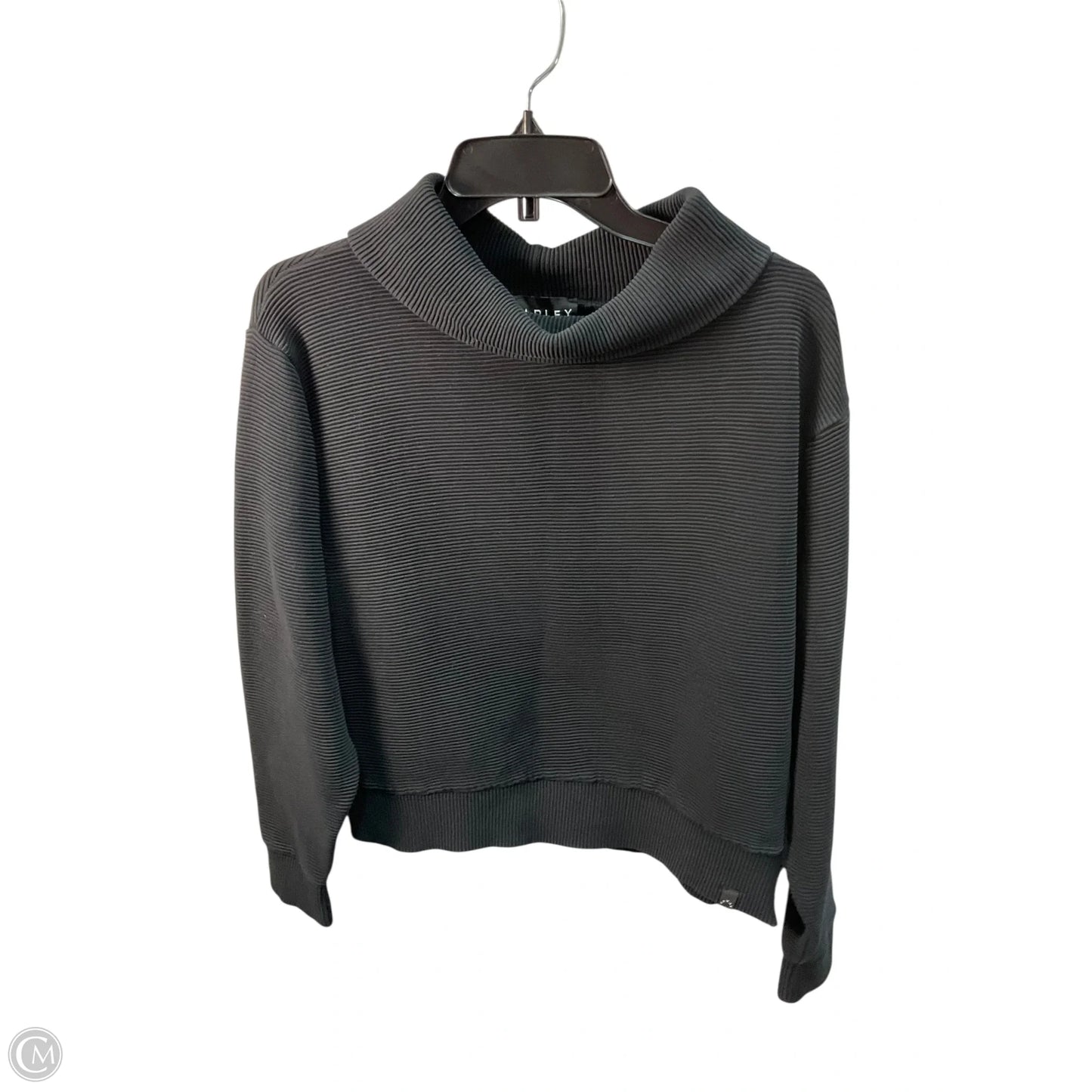 Top Long Sleeve By Varley In Black, Size: M