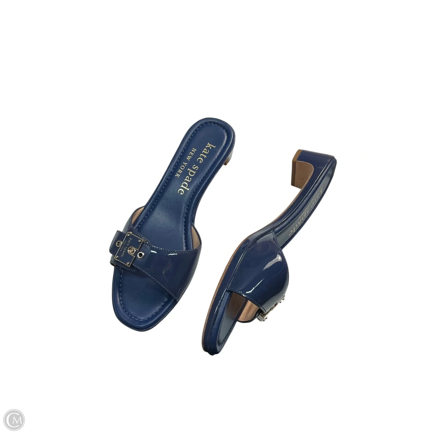 Shoes Designer By Kate Spade In Blue, Size: 9.5