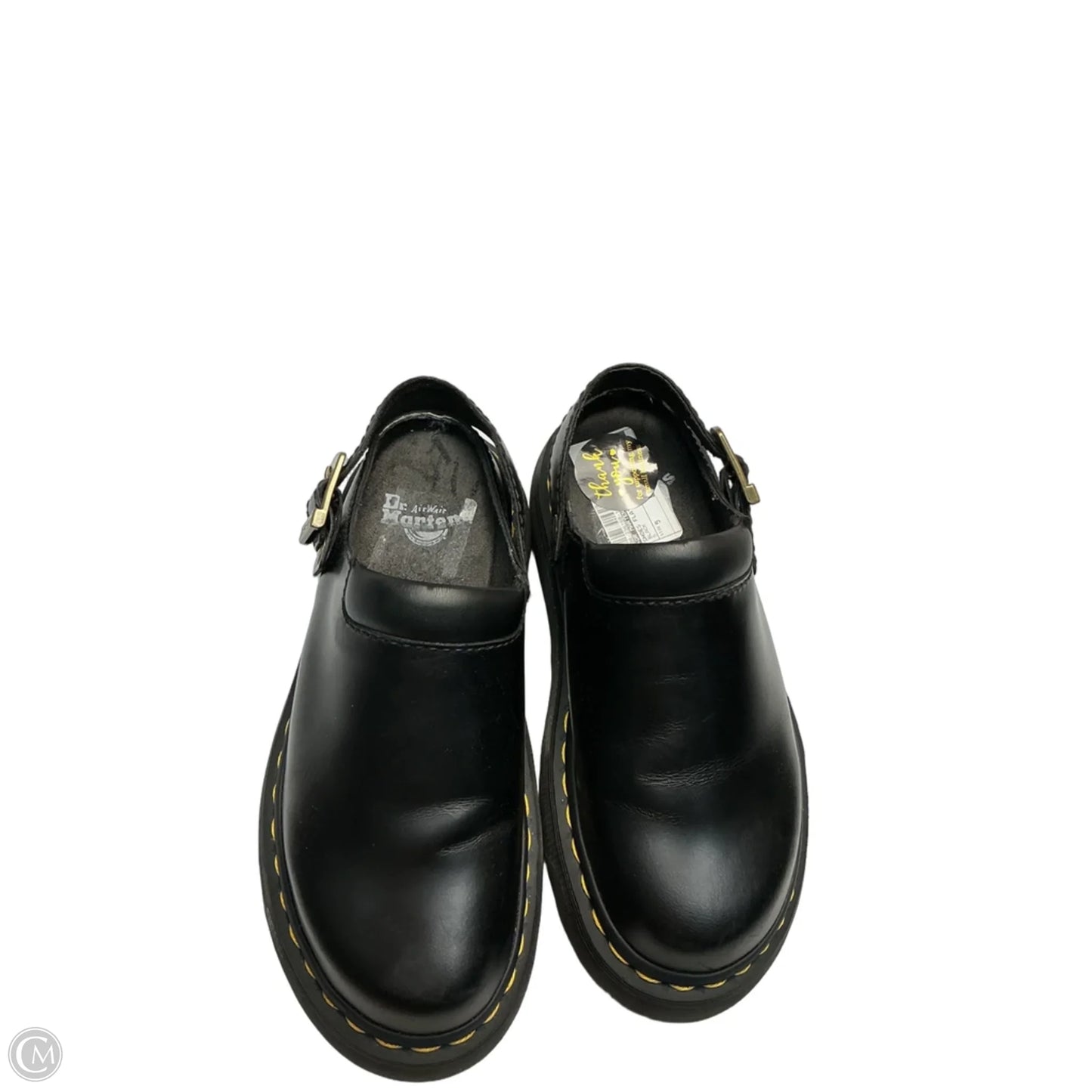Shoes Flats By Dr Martens In Black, Size: 5