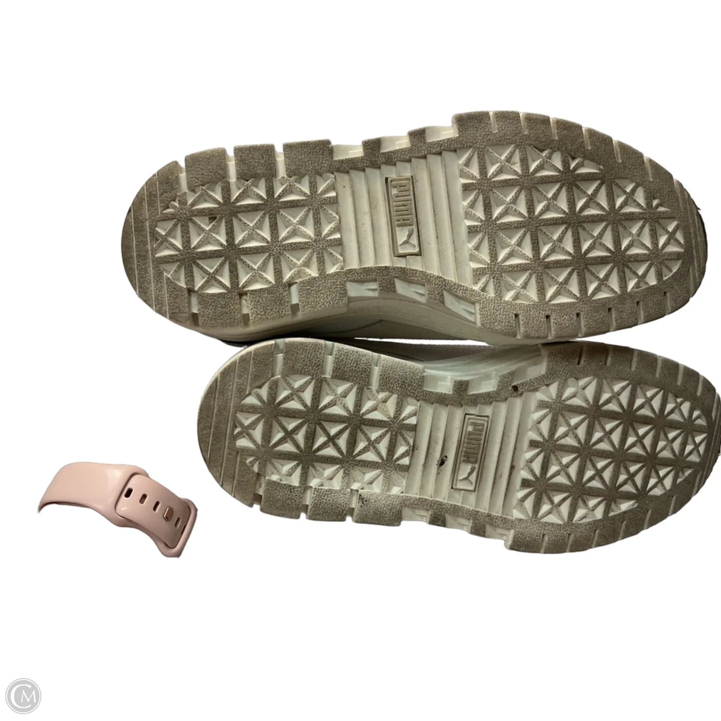 Shoes Sneakers By Puma In Green, Size: 6.5