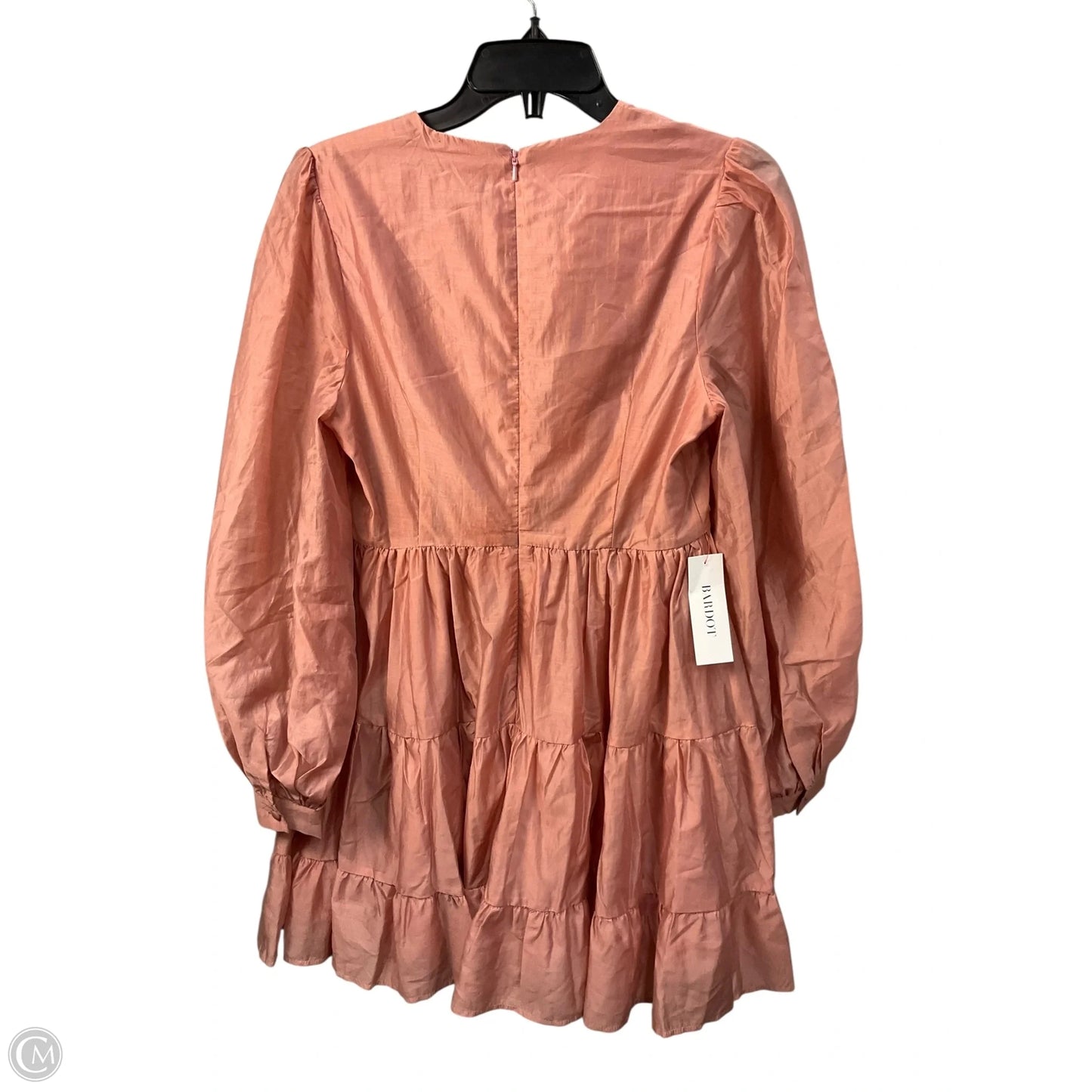 Dress Casual Midi By Bardot In Pink, Size: M