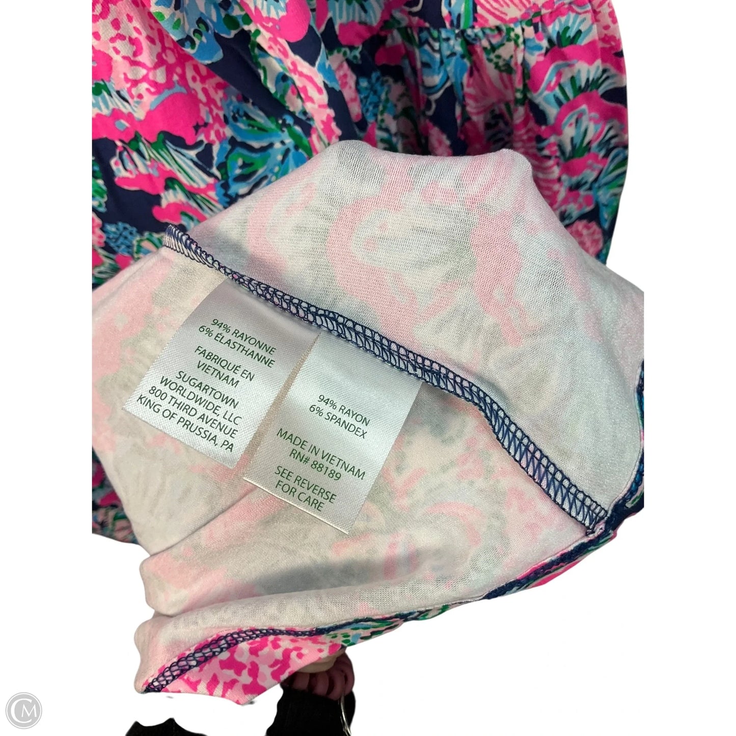 Dress Designer By Lilly Pulitzer In Pink, Size: M