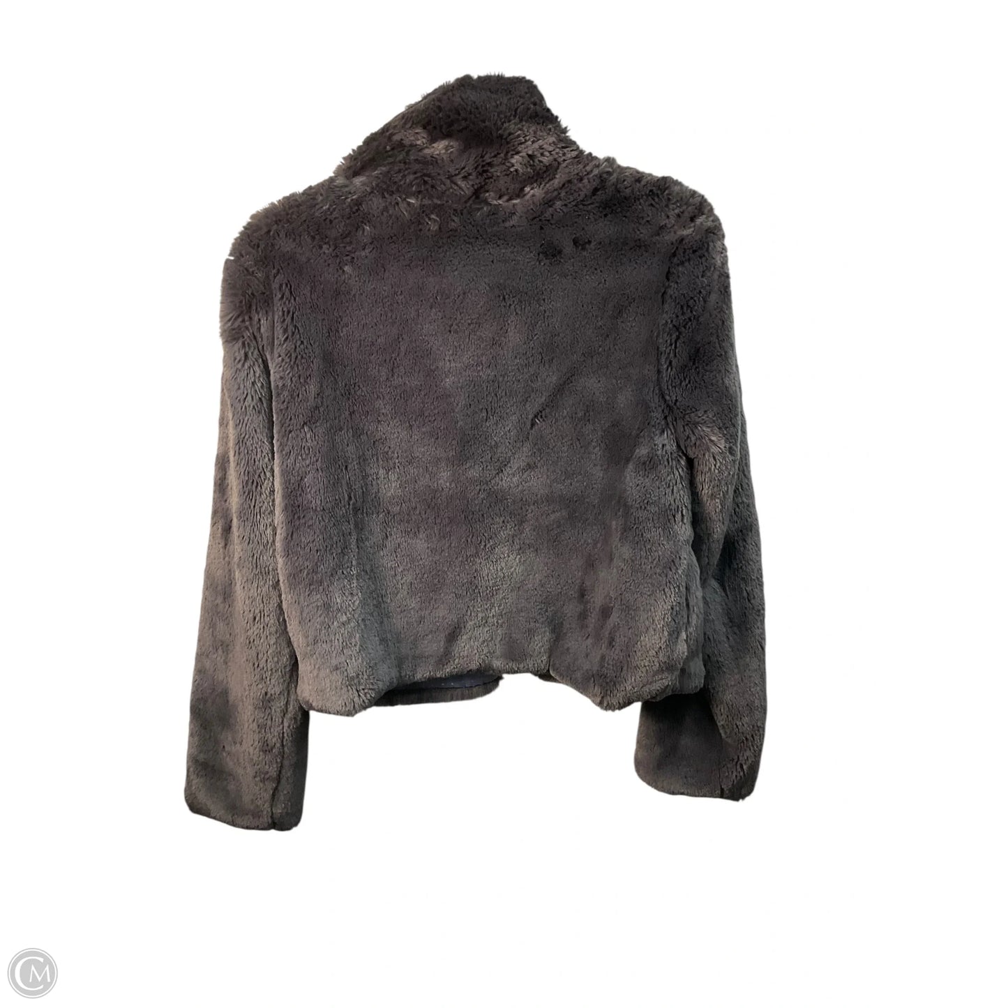 Jacket Faux Fur & Sherpa By Anthropologie In Blue, Size: S