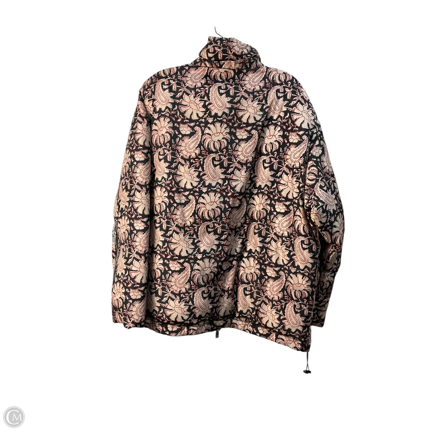 Jacket Puffer & Quilted By Antik Batik In Floral Print, Size: Xl