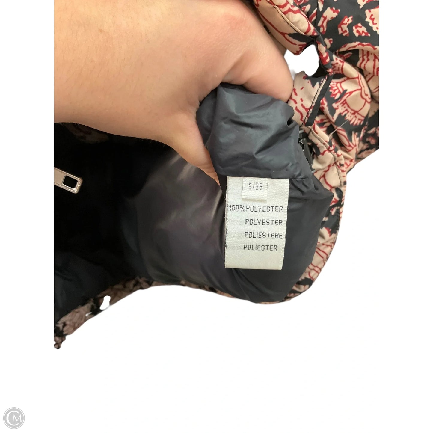 Jacket Puffer & Quilted By Antik Batik In Floral Print, Size: Xl