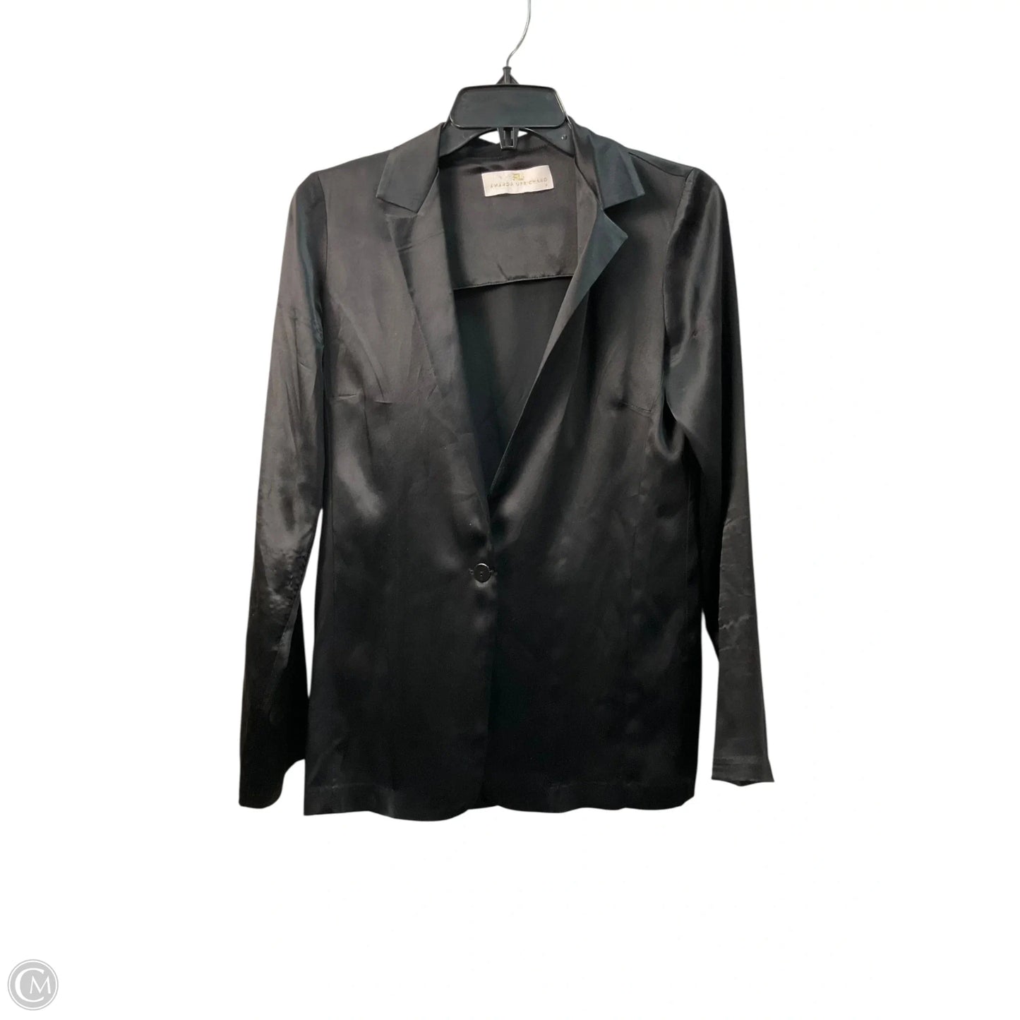 Top Long Sleeve By Amanda Uprichard In Black, Size: S
