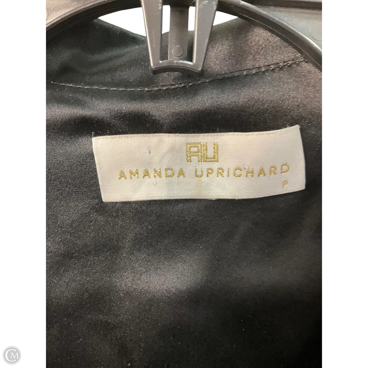 Top Long Sleeve By Amanda Uprichard In Black, Size: S