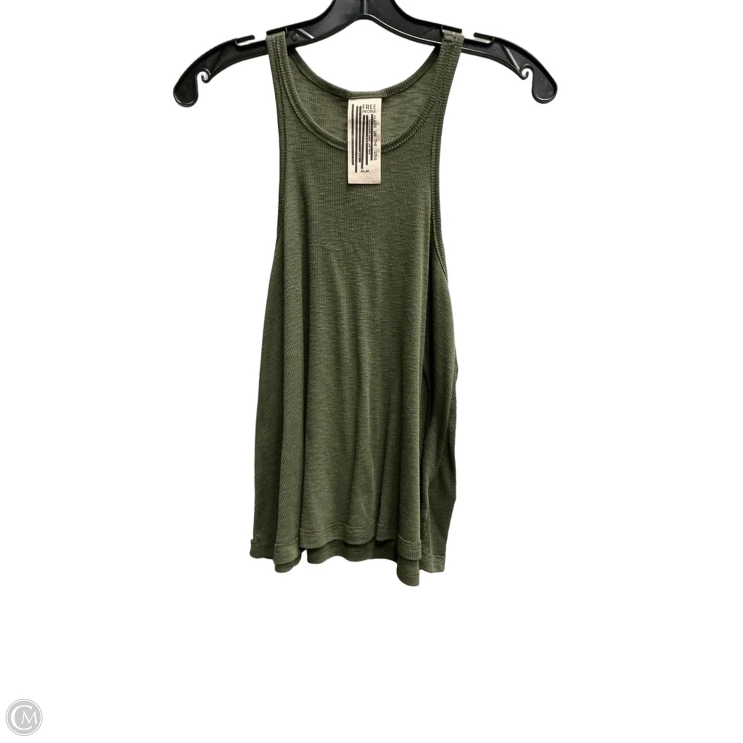 Top Sleeveless Basic By Free People In Green, Size: M