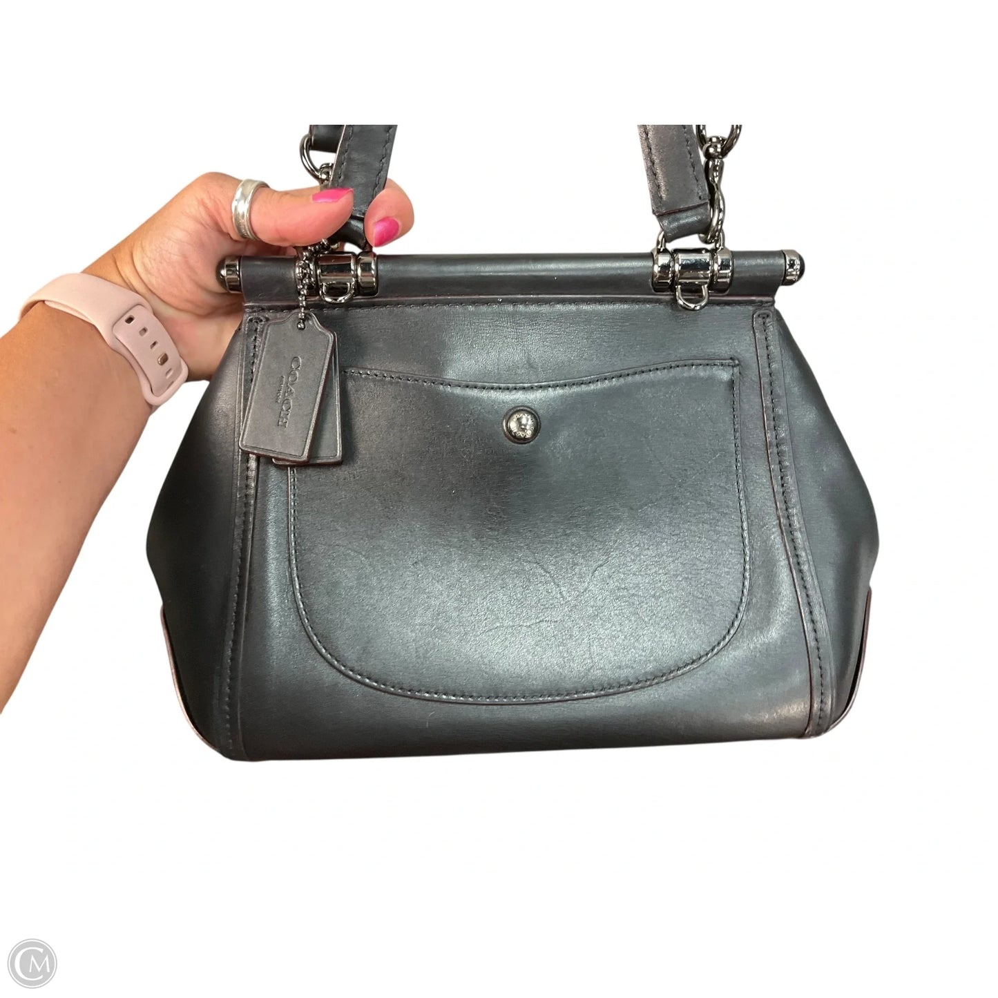 Crossbody Designer By Coach, Size: Large