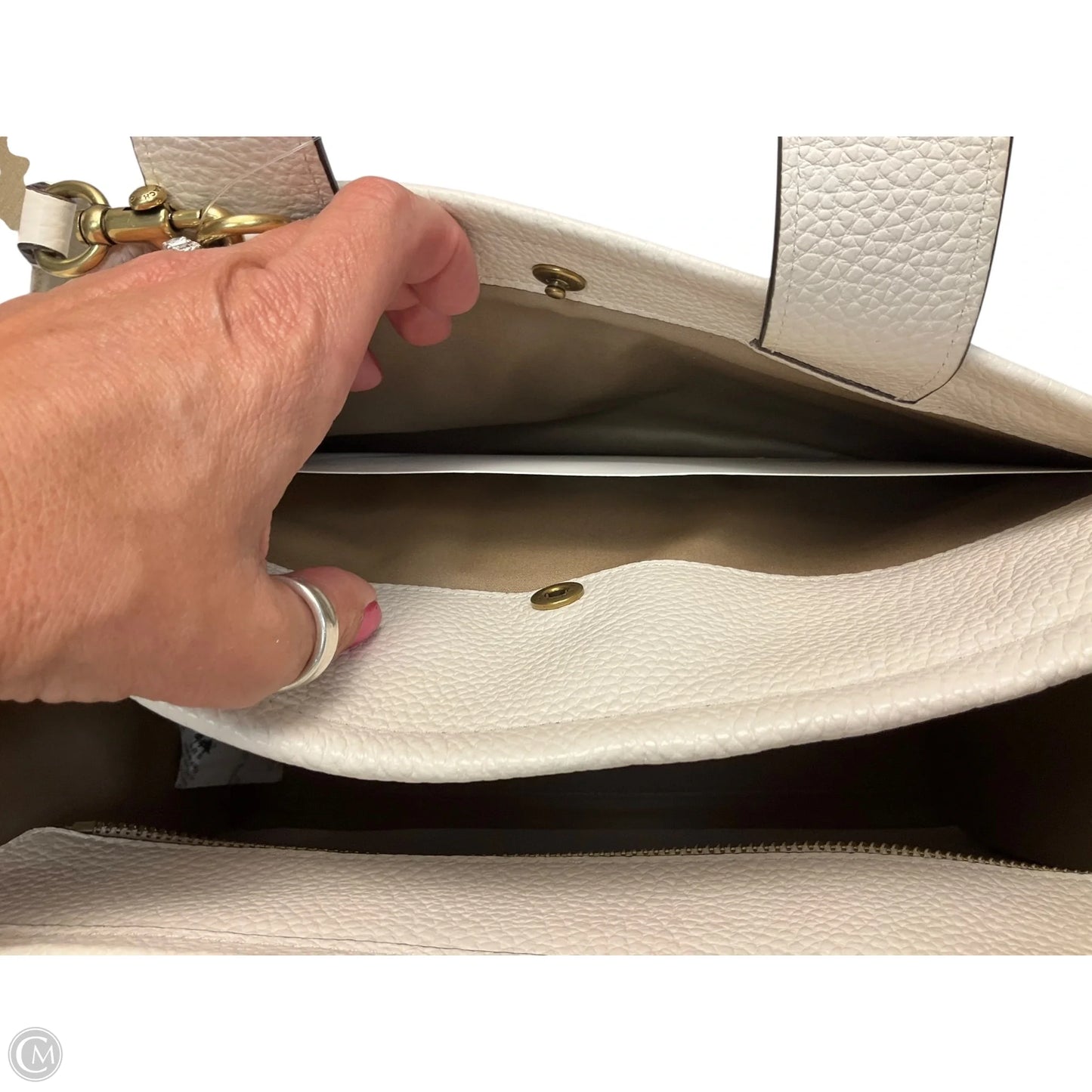 Crossbody Designer By Coach, Size: Large