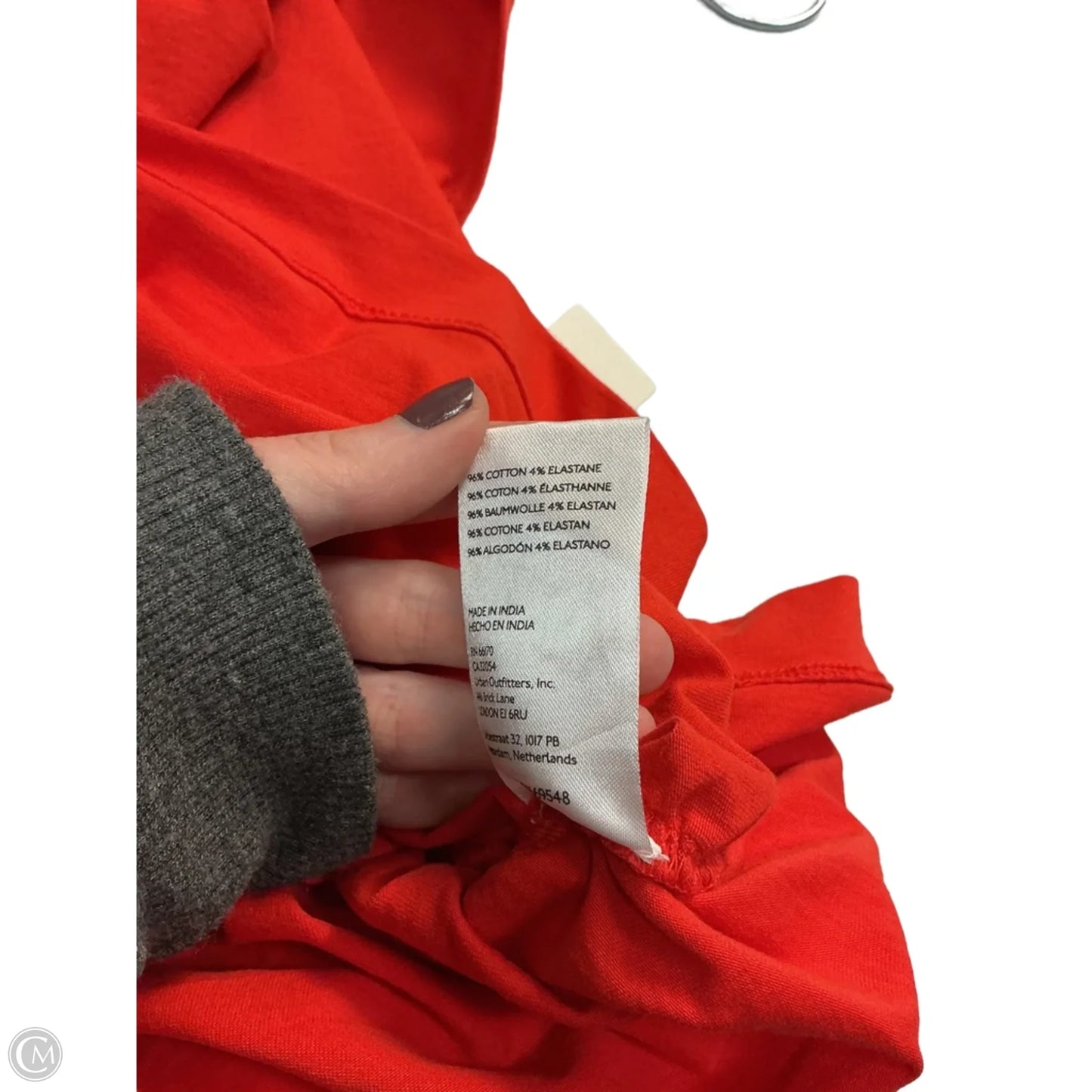 Top Sleeveless By Maeve In Orange, Size: L