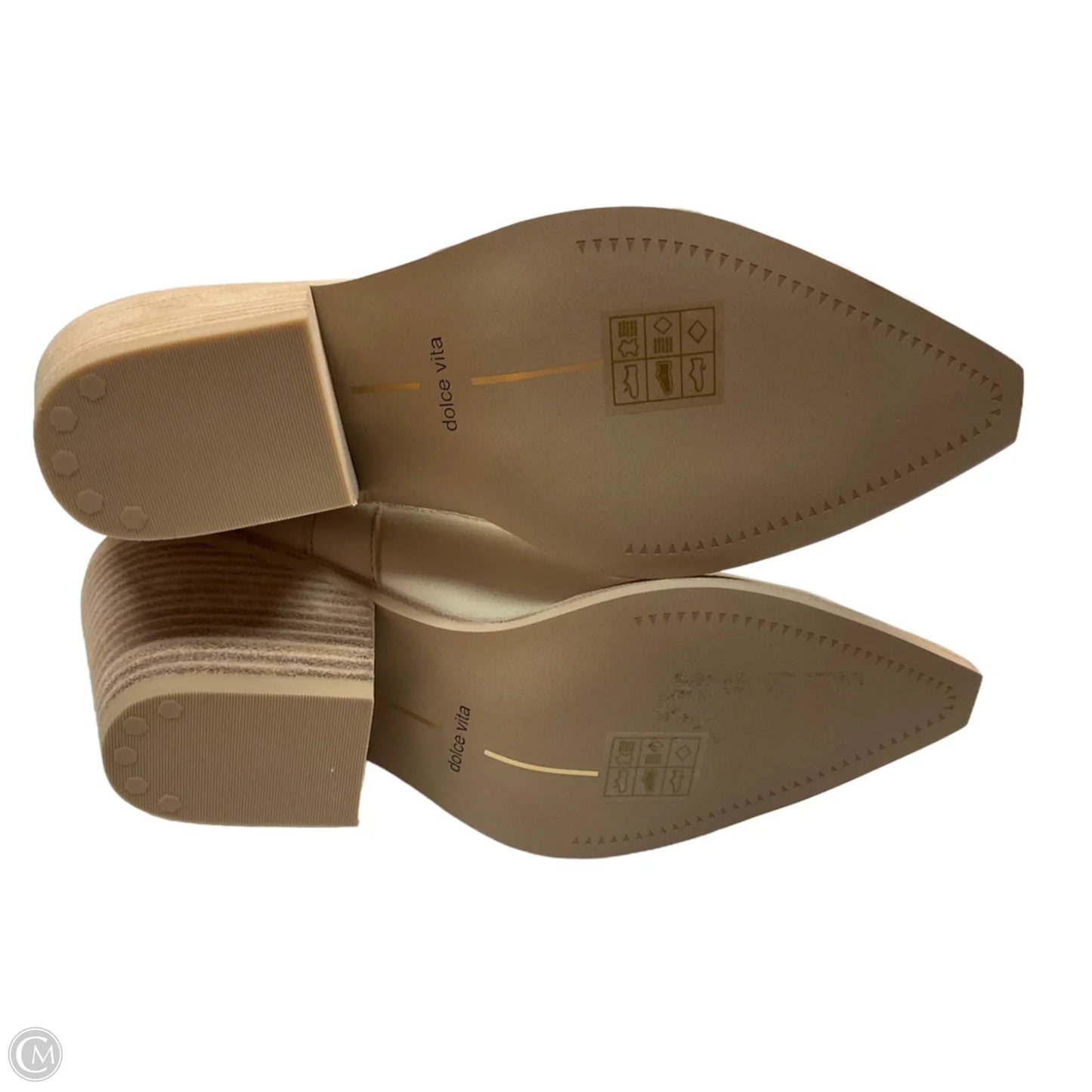 Boots Western By Dolce Vita In Cream, Size: 6