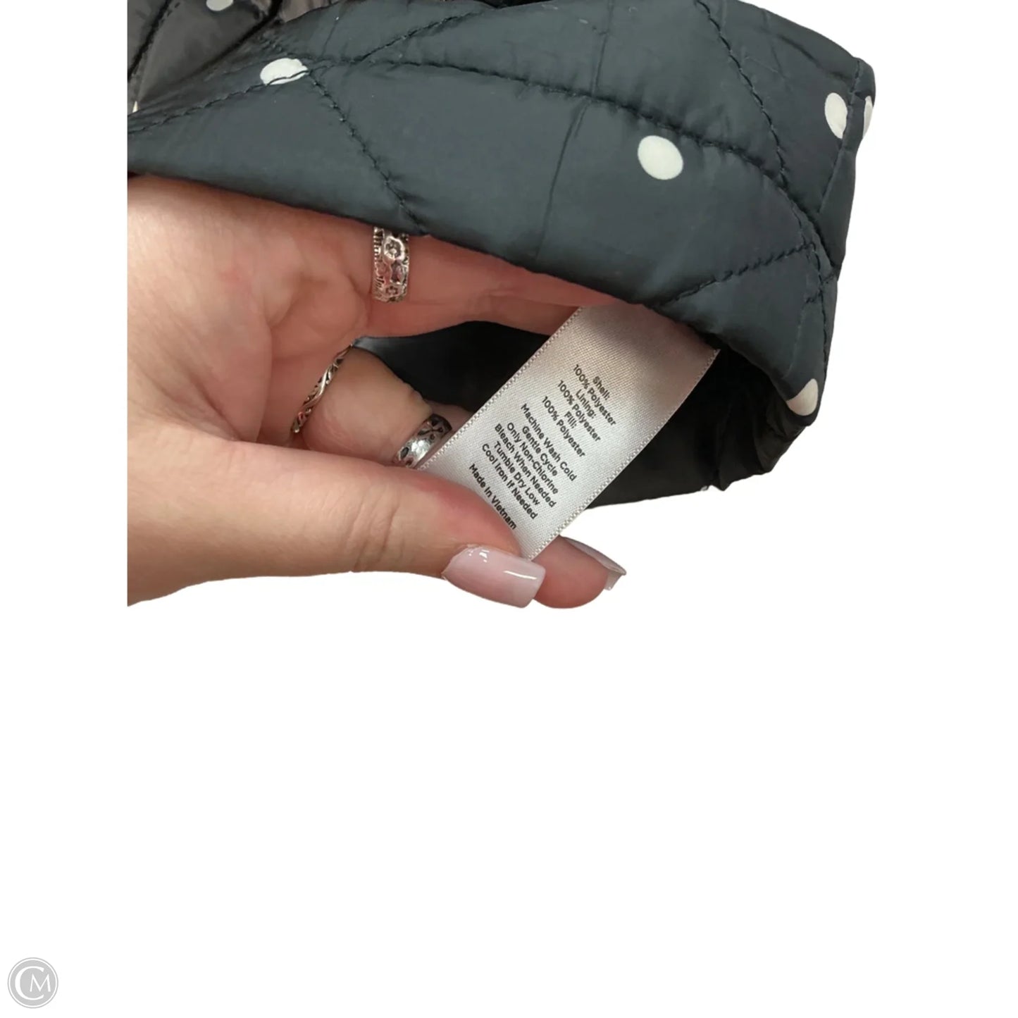 Vest Puffer & Quilted By Talbots In Black, Size: Xs