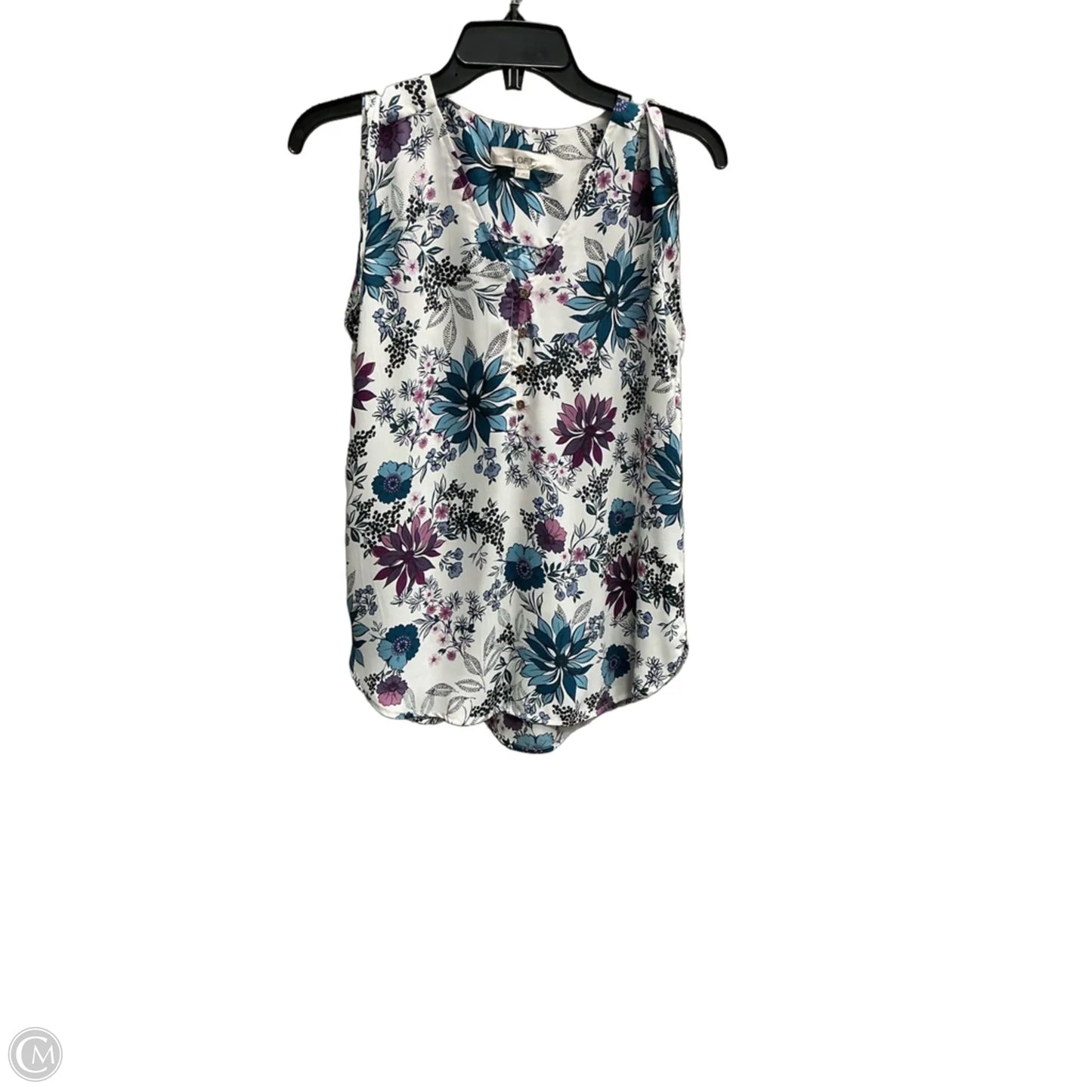 Top Sleeveless By Loft In Blue, Size: Xs