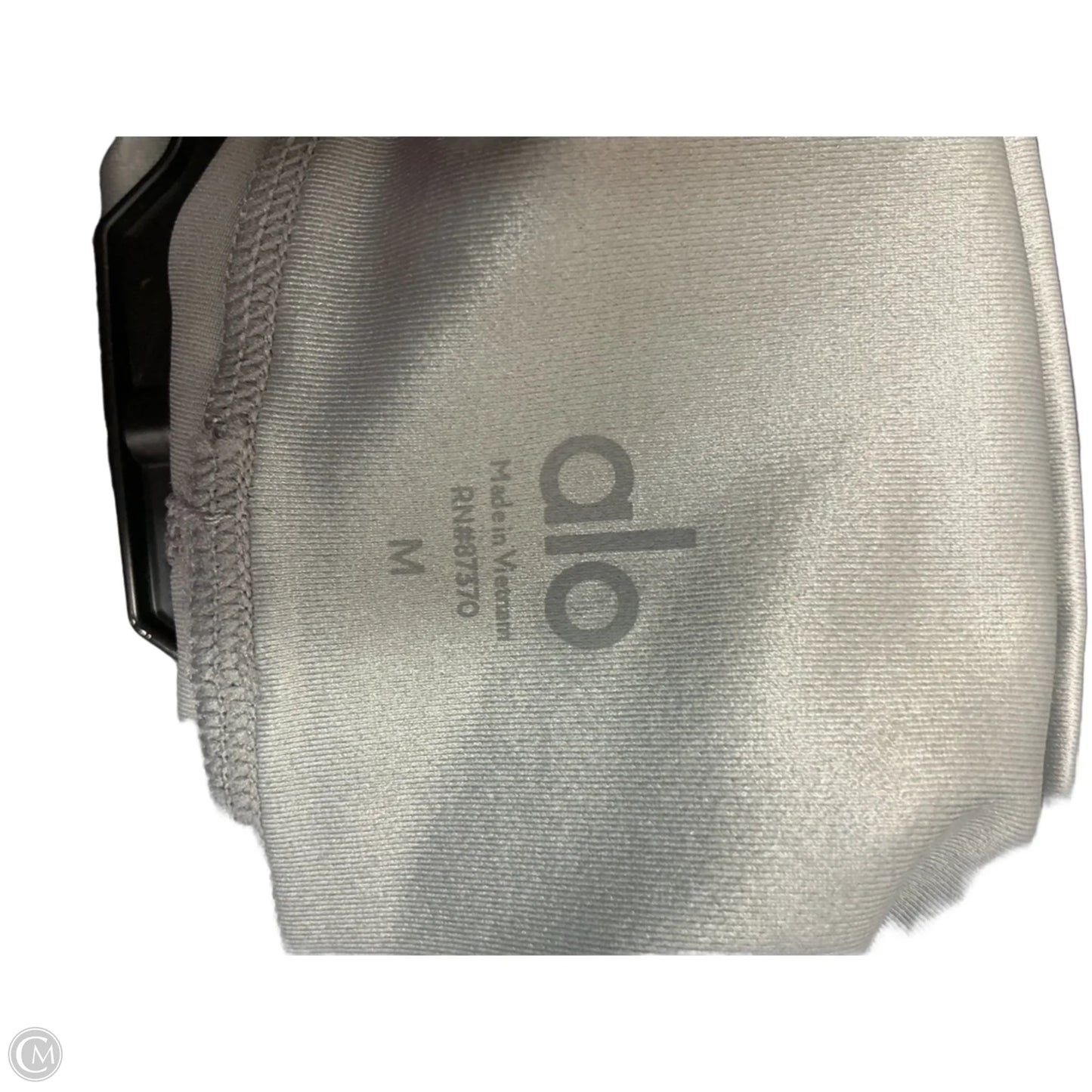 Athletic Leggings By Alo In Grey, Size: M
