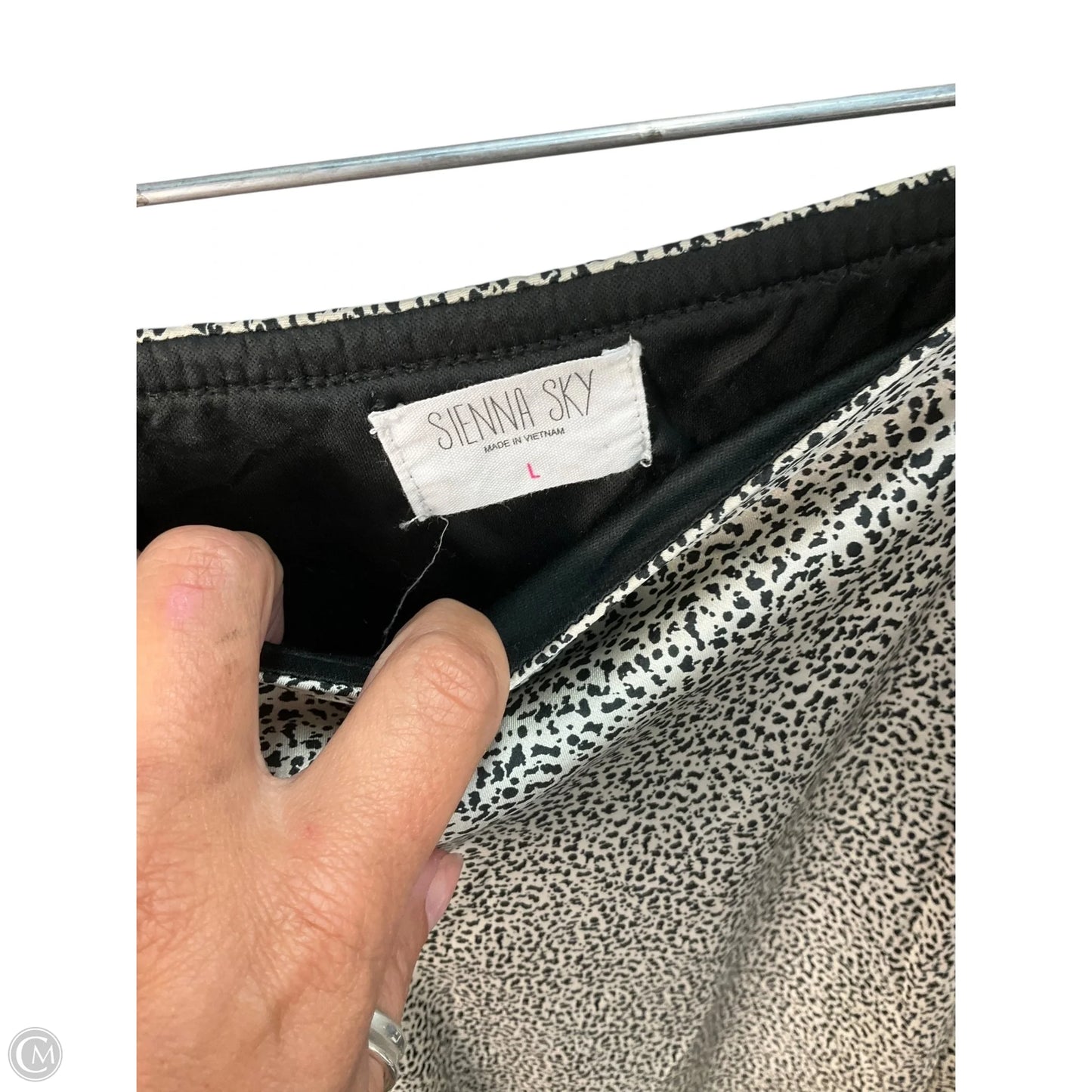 Skirt Midi By Sienna Sky In Animal Print, Size: L
