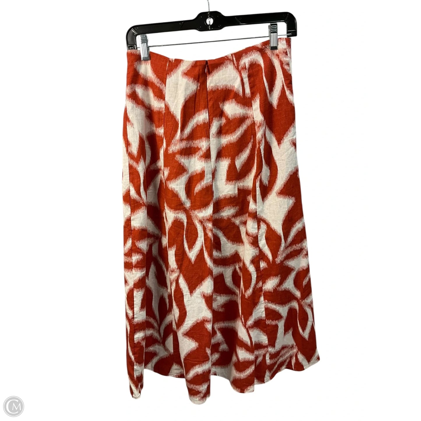 Skirt Maxi By Banana Republic In Orange, Size: 4