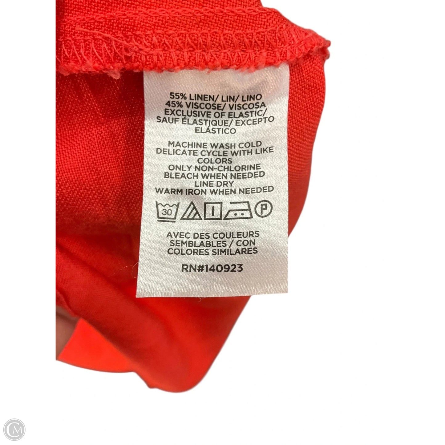 Dress Casual Maxi By Loft In Orange, Size: L