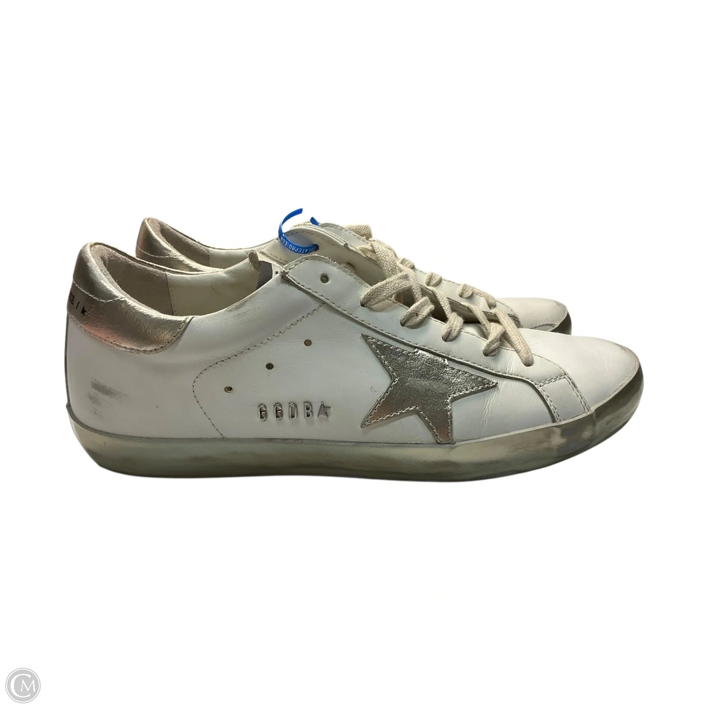 Shoes Luxury Designer By Golden Goose In White, Size: 10
