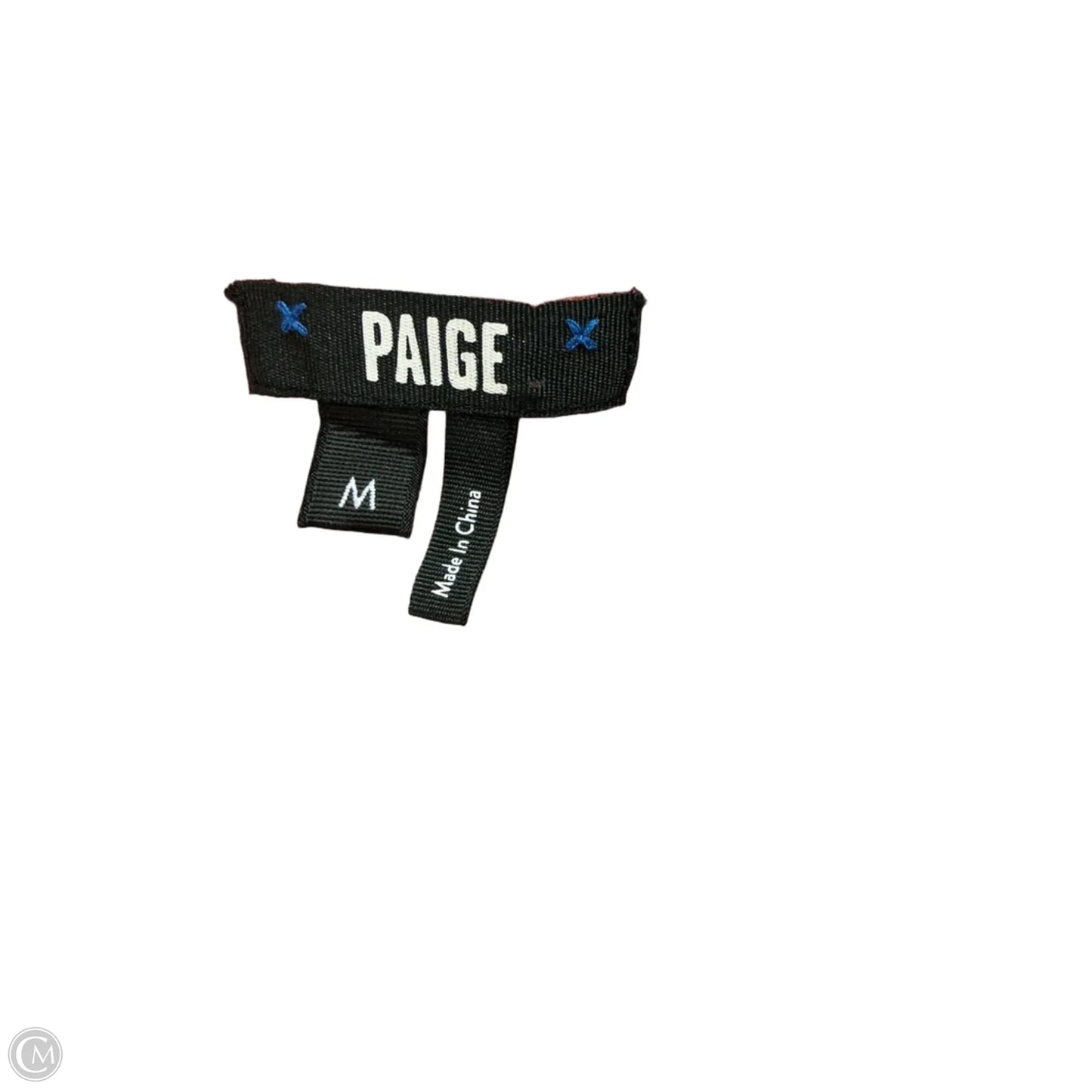 Top Short Sleeve By Paige In Orange, Size: M