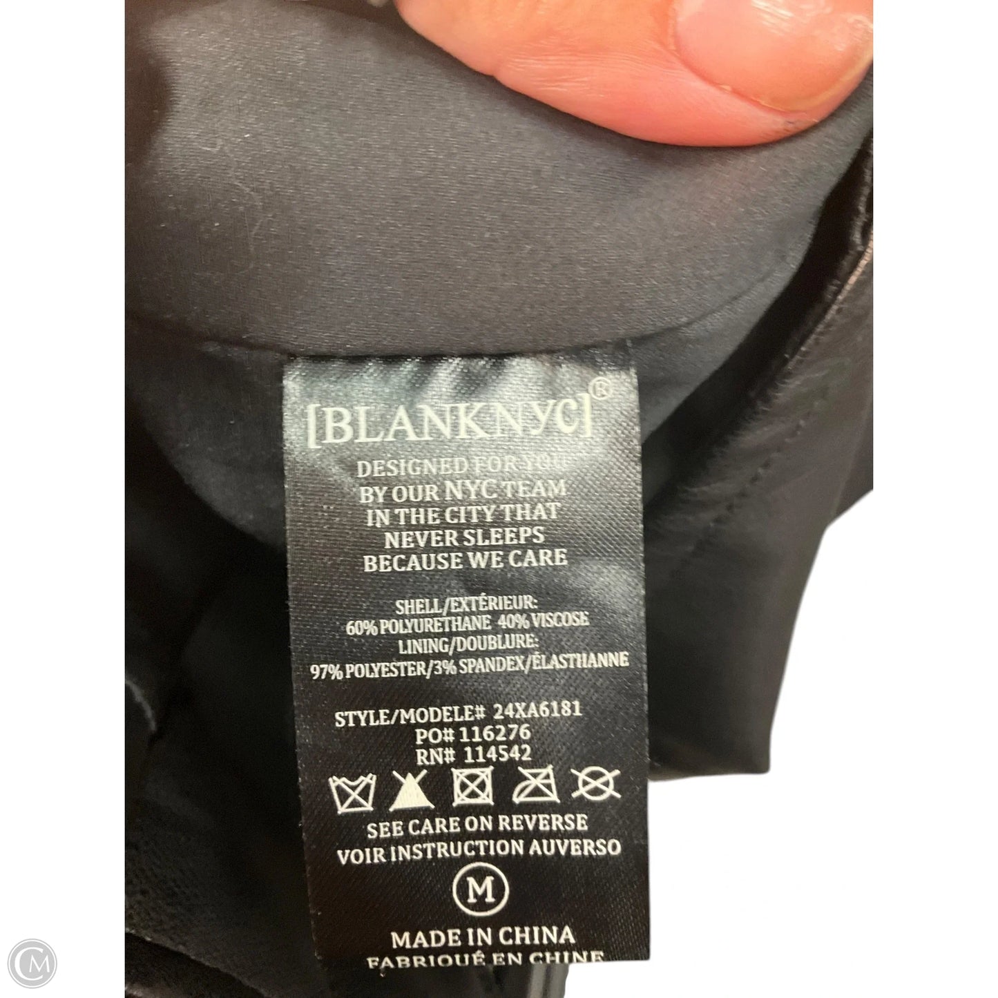 Jacket Utility By Blanknyc In Black, Size: M