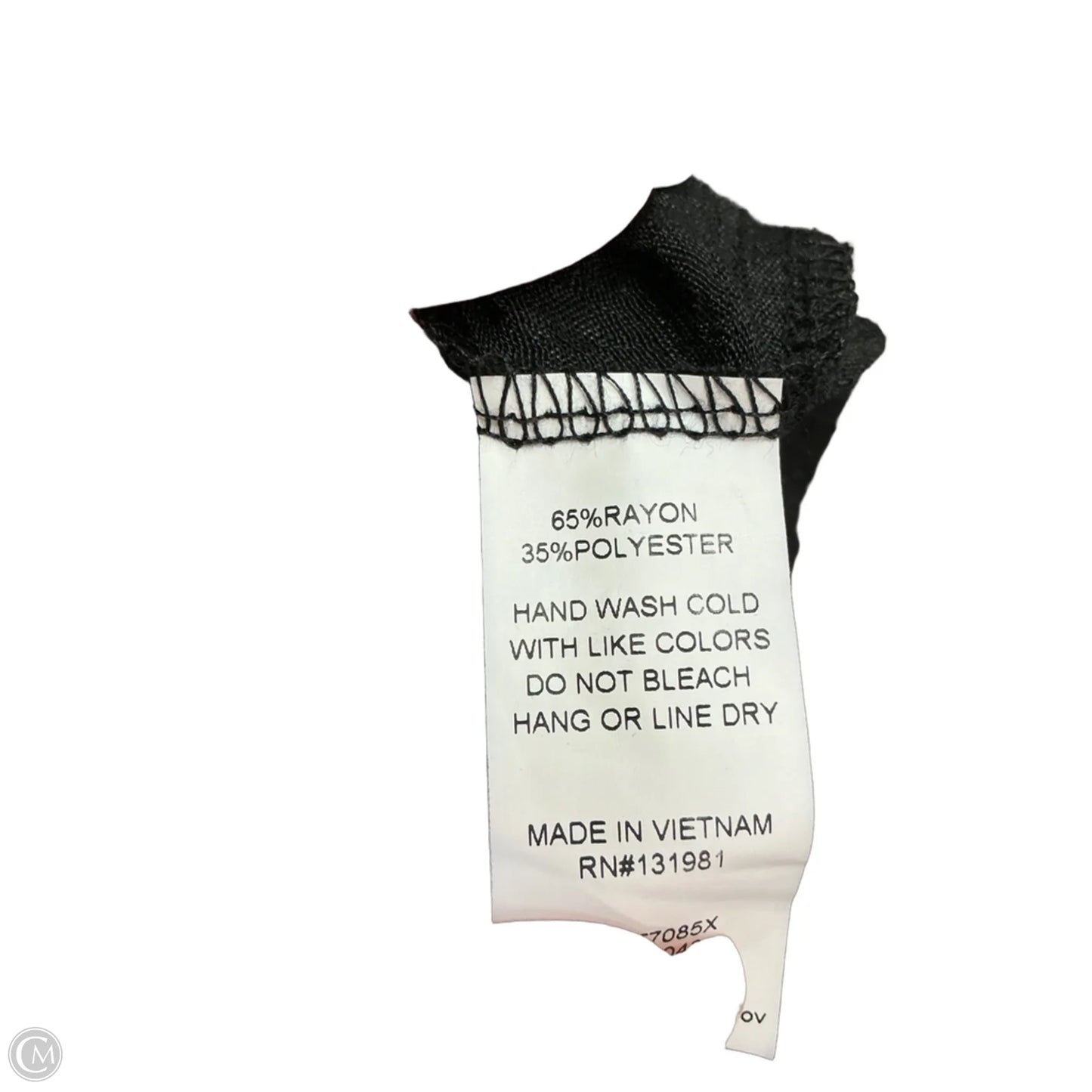 Top Short Sleeve By Naif In Black, Size: 16
