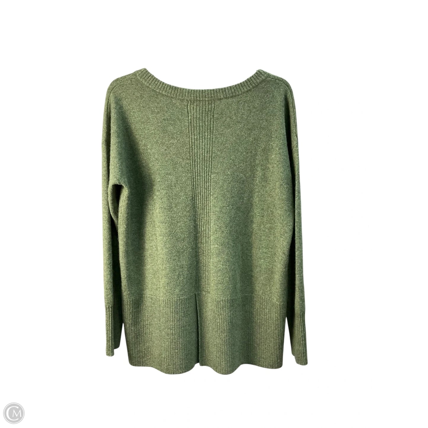 Sweater Cashmere By Nicole Miller In Green, Size: L