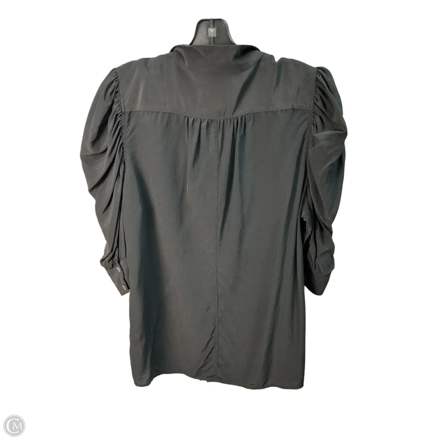 Top Short Sleeve By Frame In Black, Size: Xl