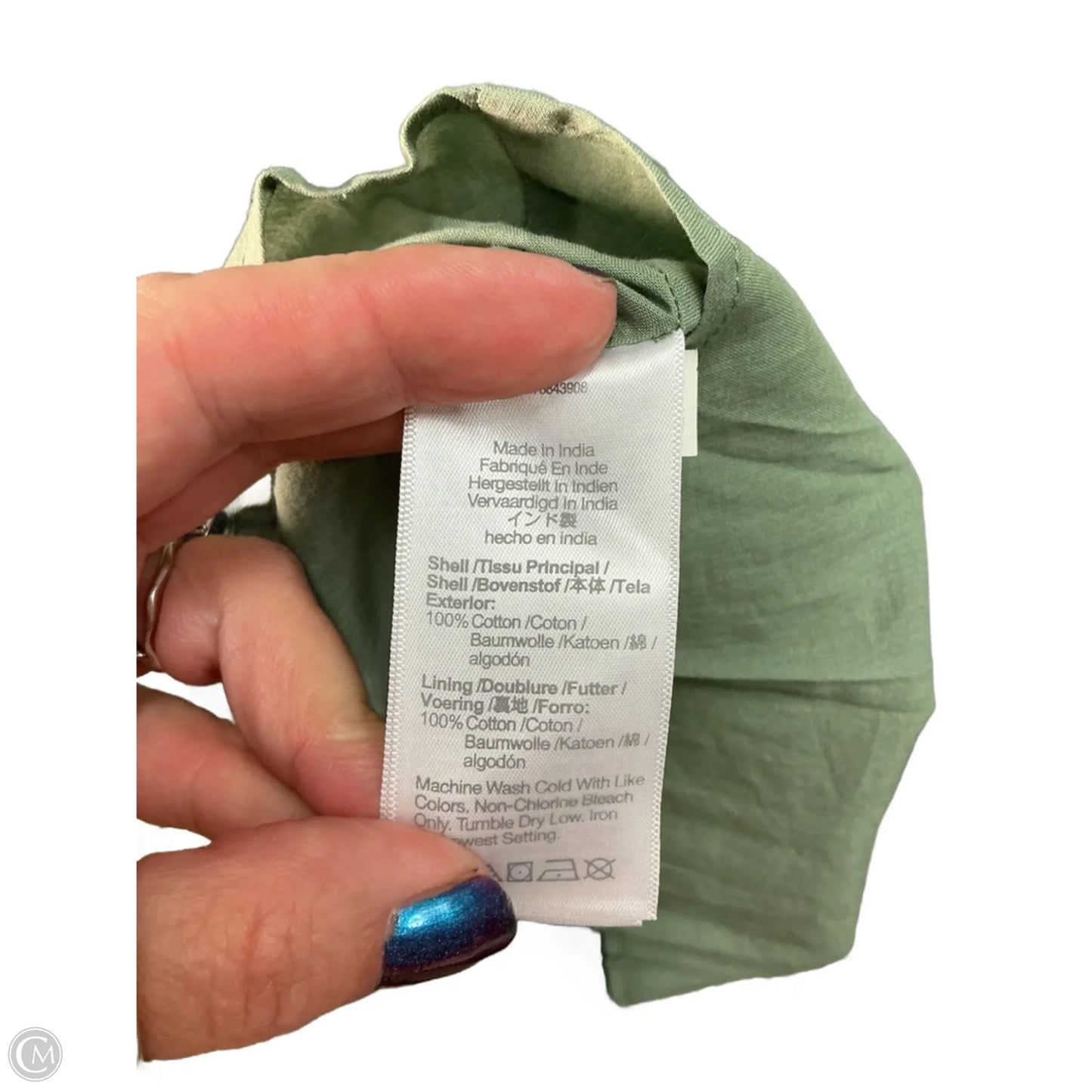 Dress Casual Maxi By Madewell In Green, Size: 2