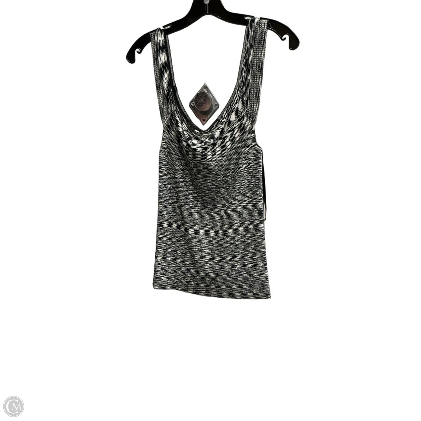 Top Sleeveless By White House Black Market In Black & White, Size: Sp