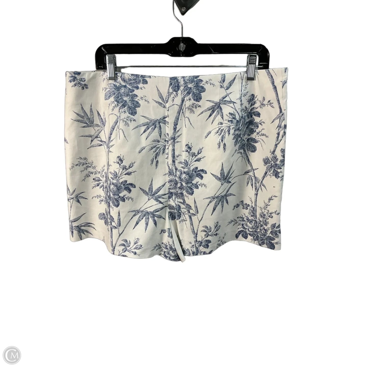 Shorts By Loft In Blue & White, Size: 14